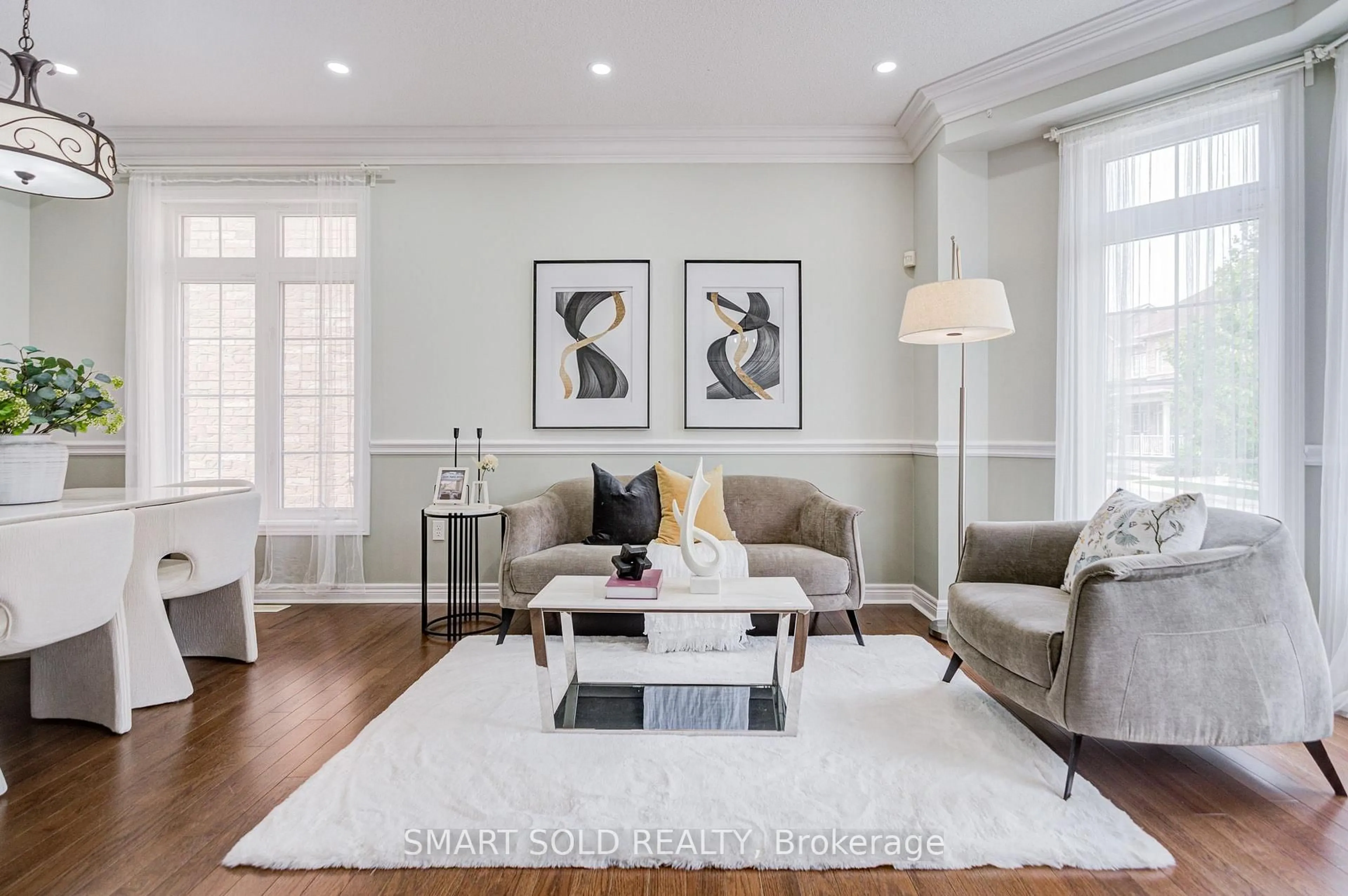 Living room with furniture, unknown for 9 Portia St, Markham Ontario L6B 0Z4