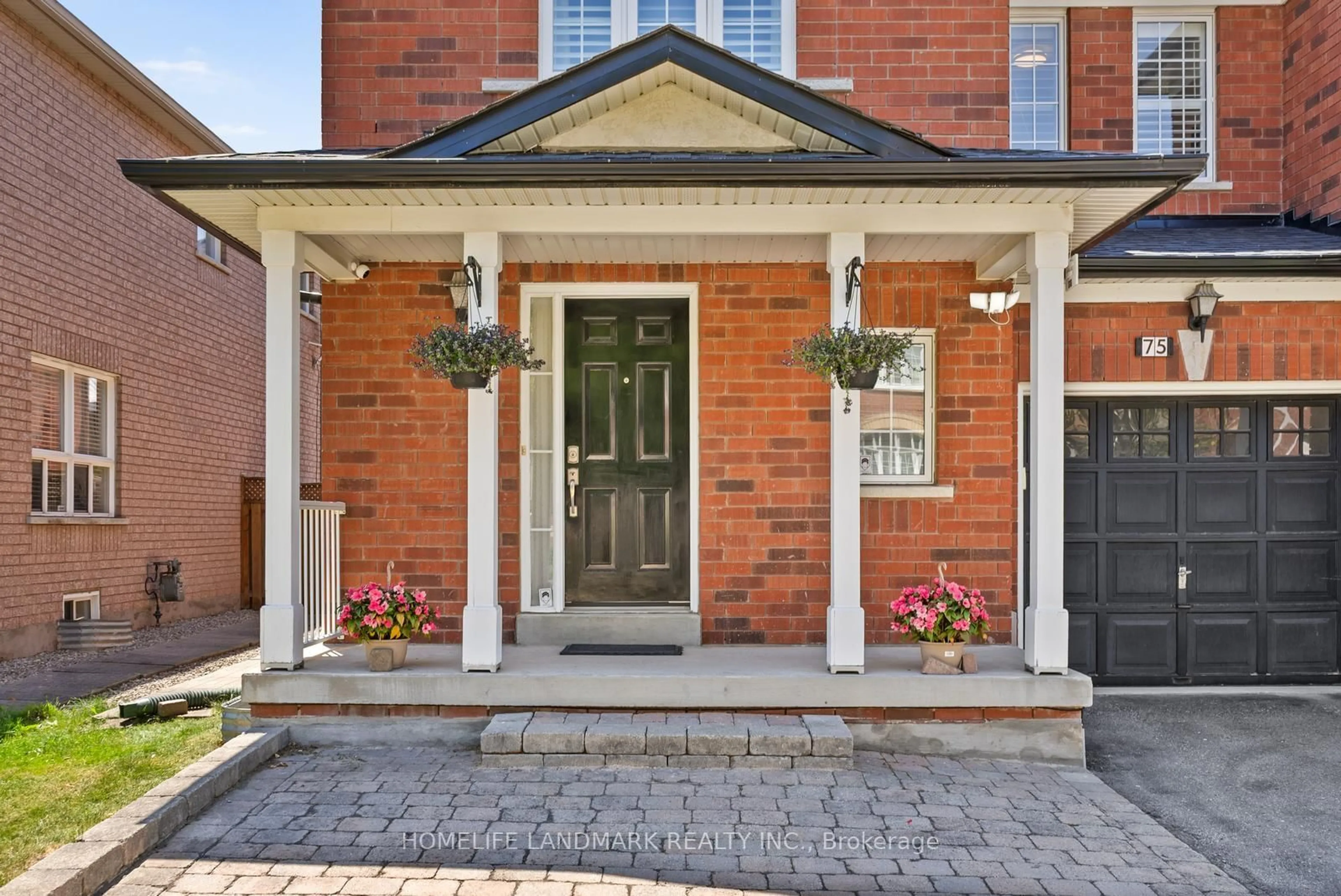 Home with brick exterior material, street for 75 Bassett Ave, Richmond Hill Ontario L4B 4J9