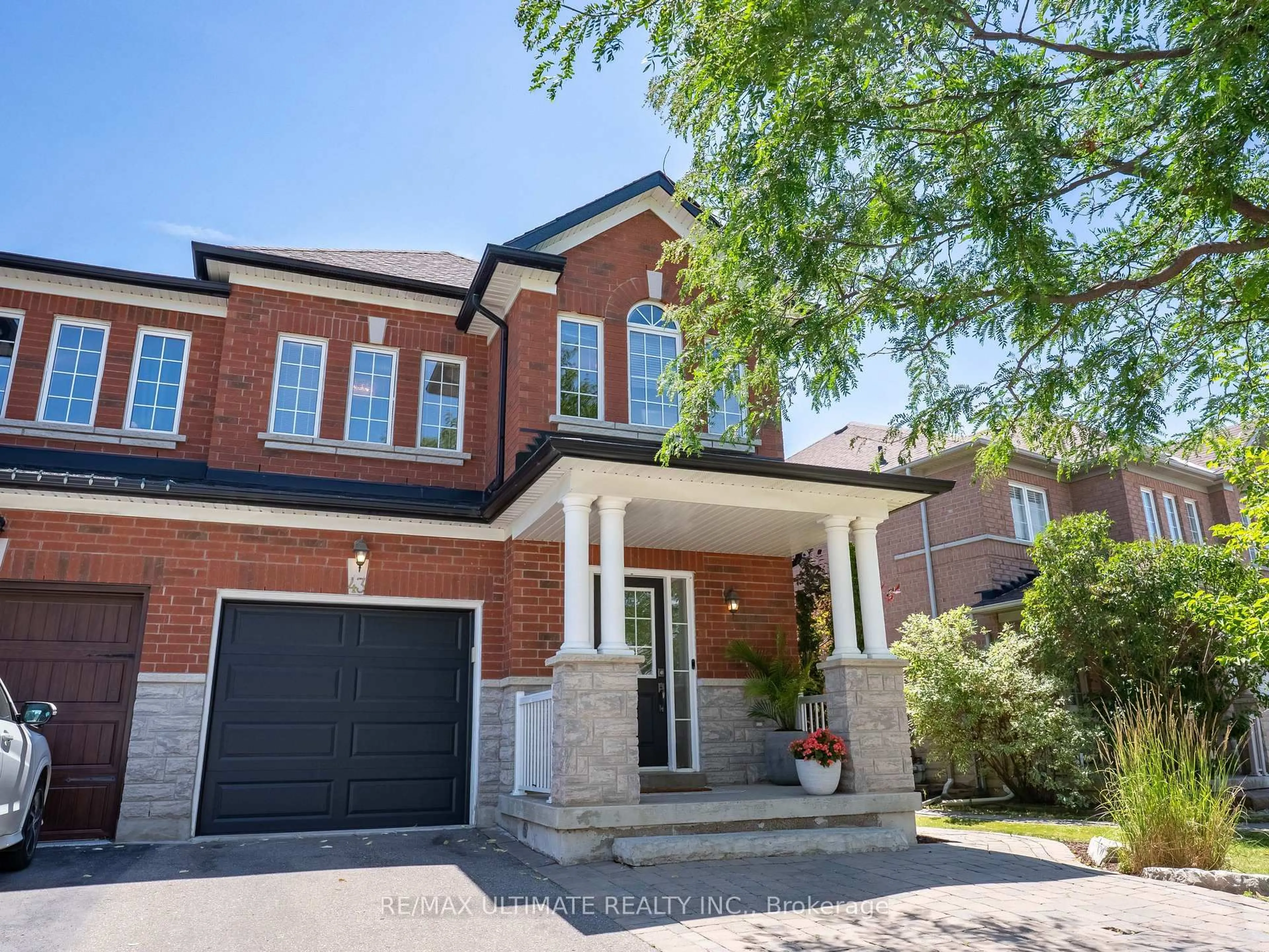Home with brick exterior material, street for 43 Shelbourne Dr, Vaughan Ontario L4H 0J8