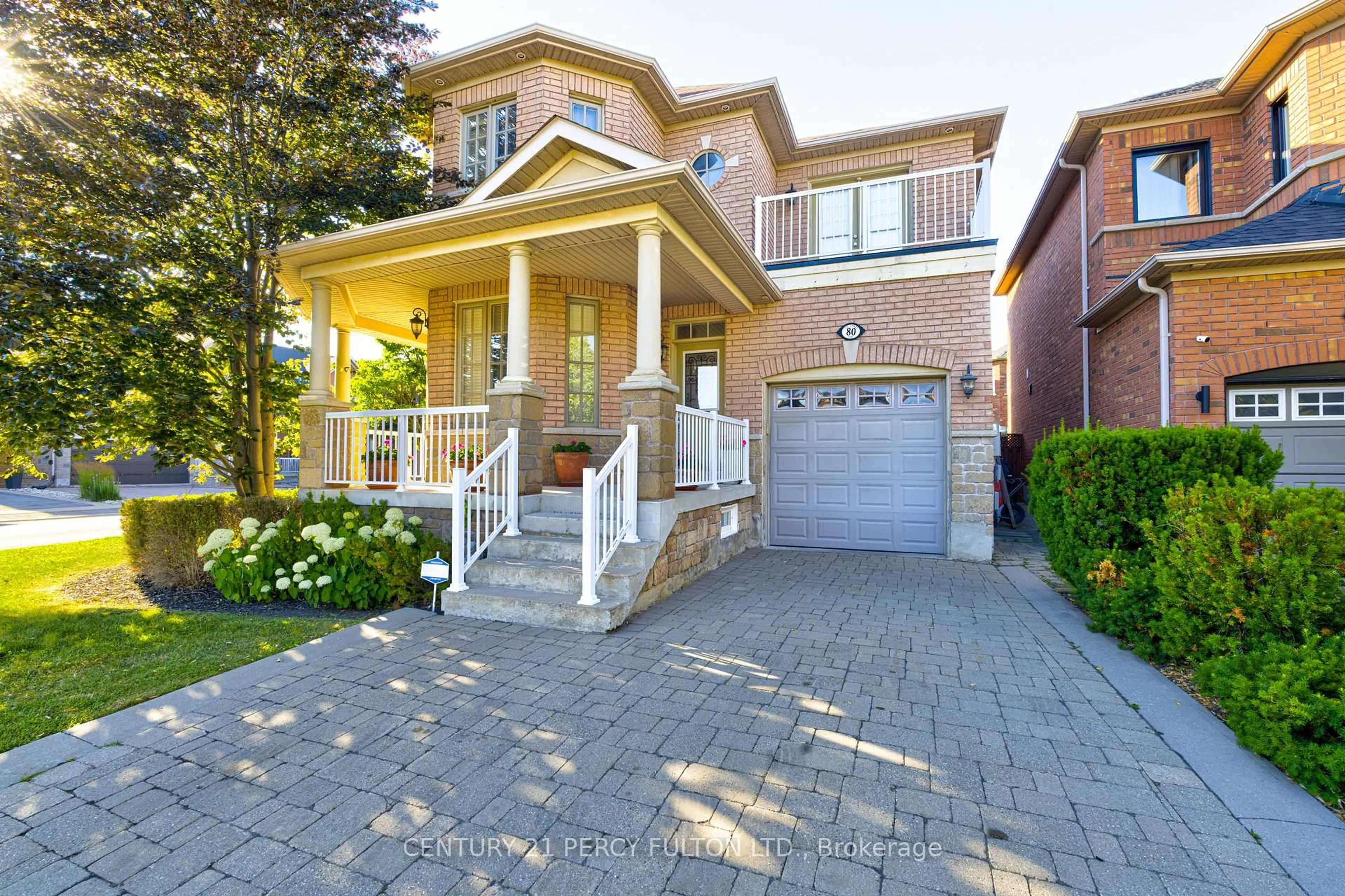 Home with brick exterior material, street for 80 Saint James Ave, Vaughan Ontario L4H 3E8