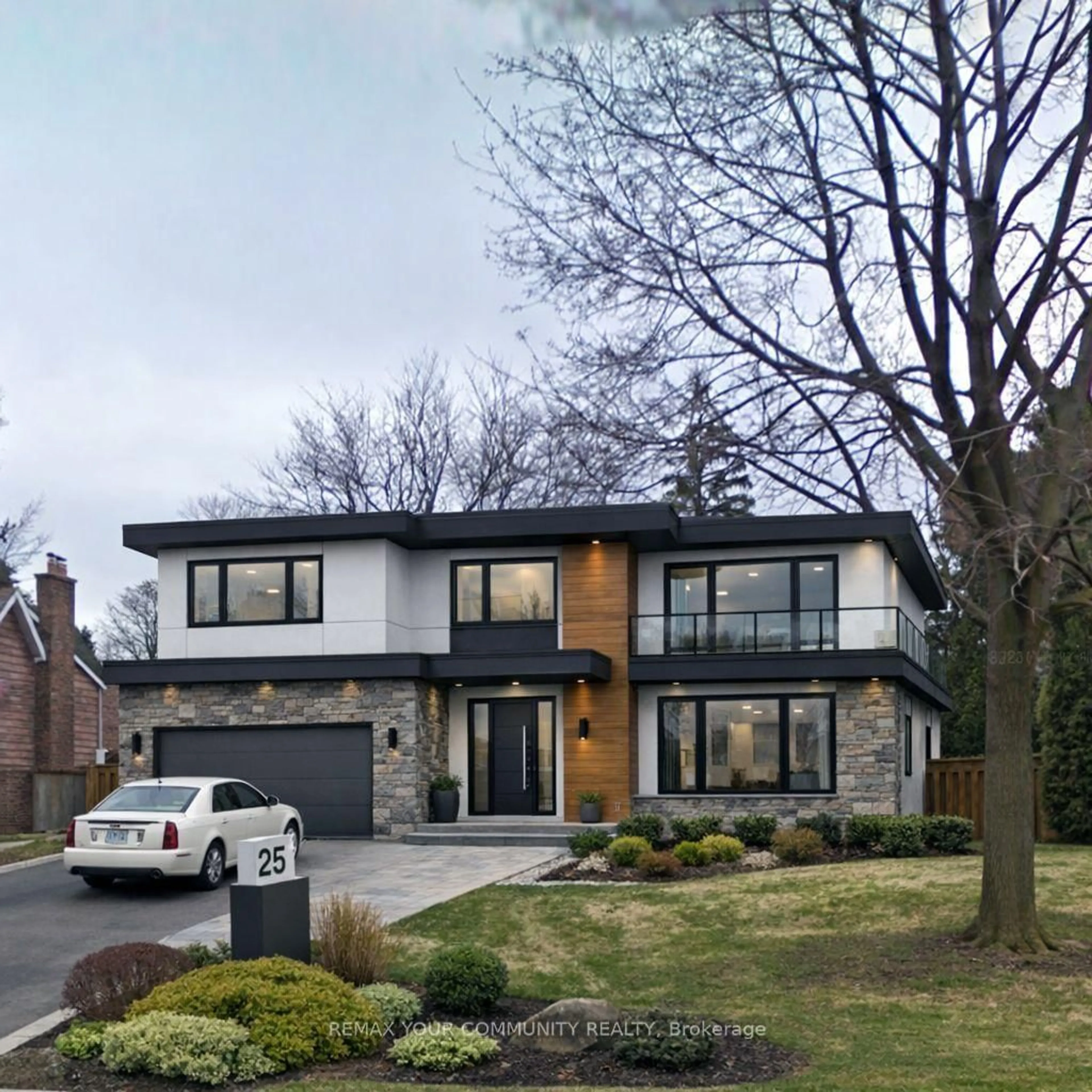 Home with brick exterior material, street for 25 Alcaine Crt, Markham Ontario L3T 2G8