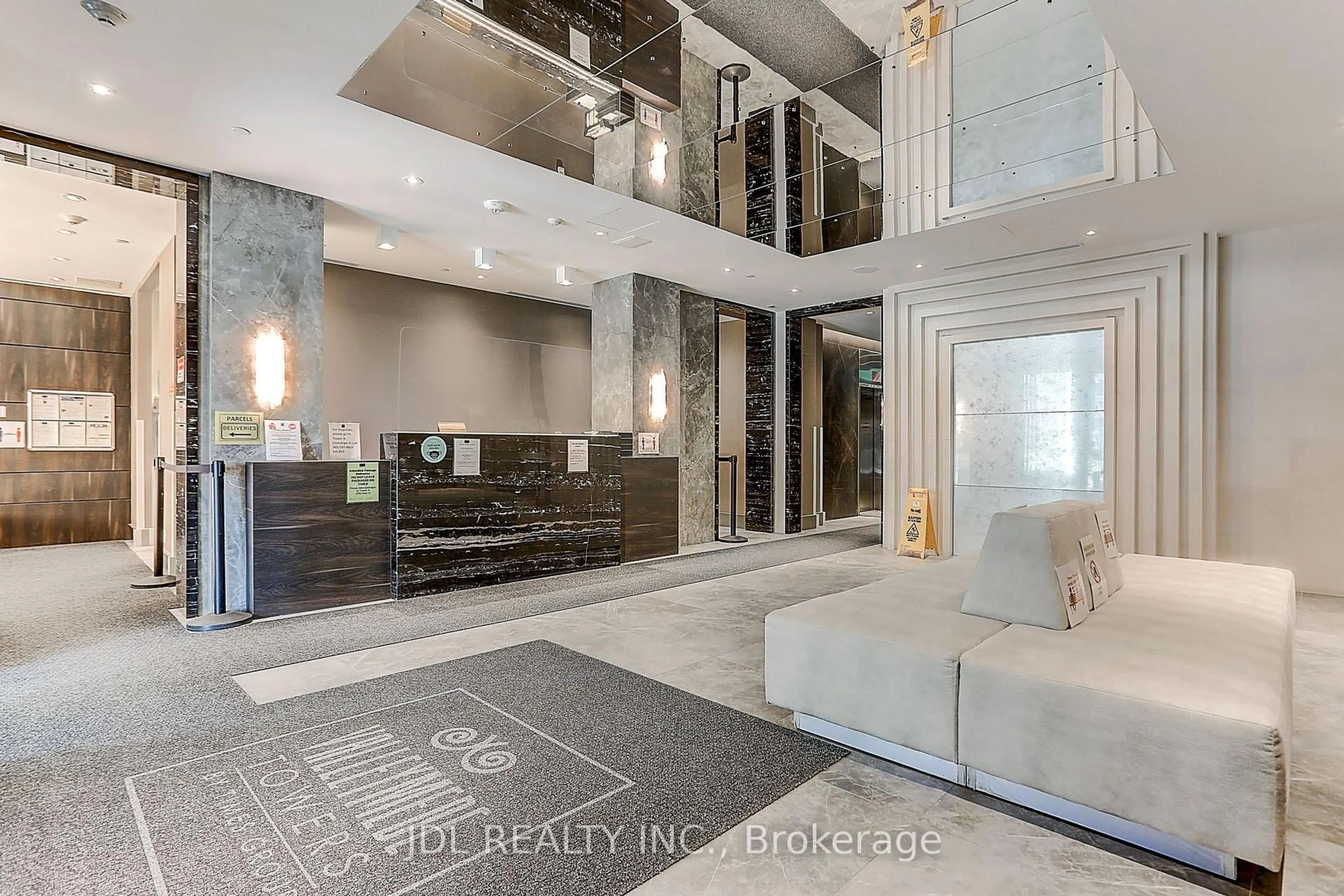 Lobby for 398 Highway 7 St #303, Richmond Hill Ontario L4B 0G6
