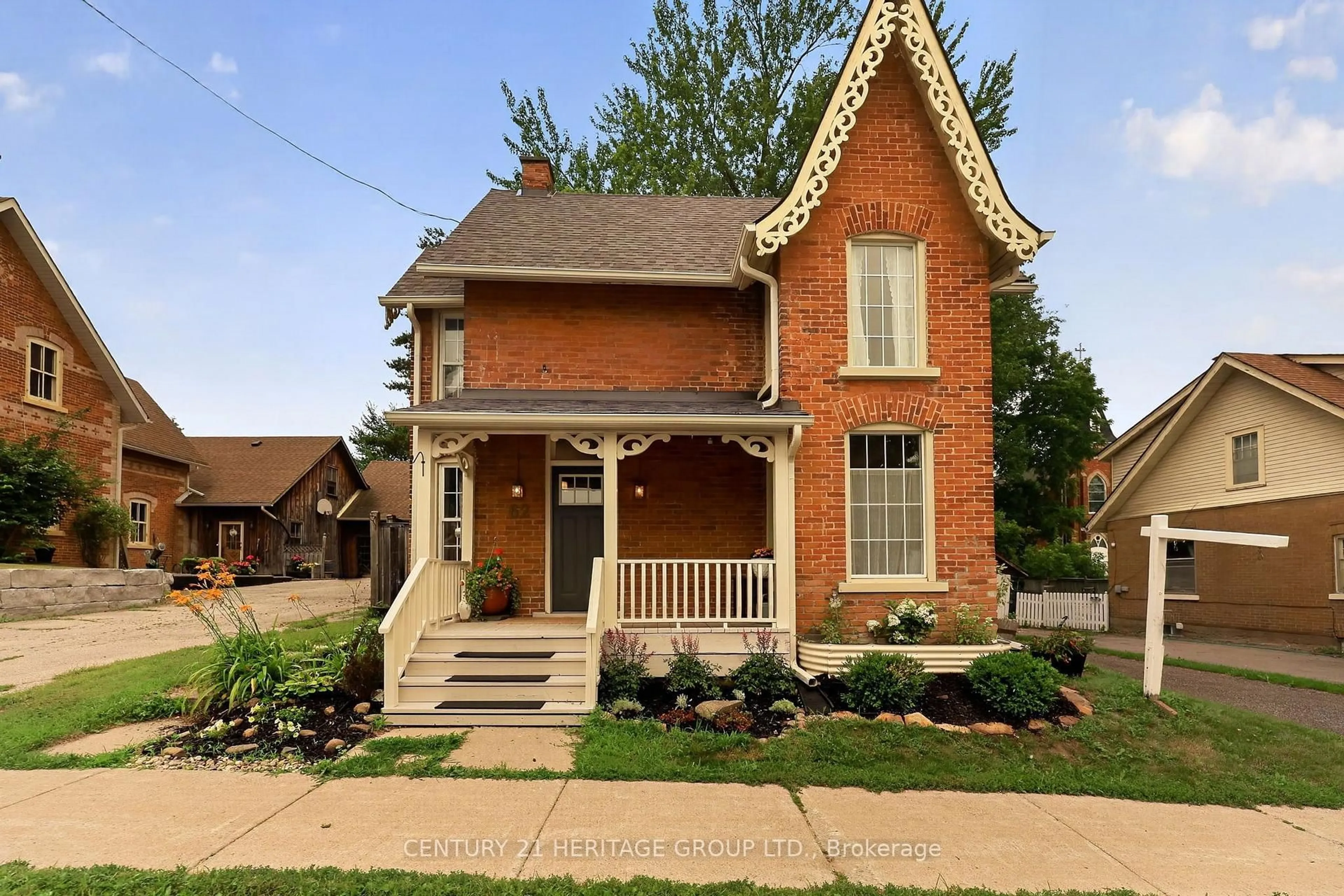 Home with brick exterior material, street for 62 Queen St, New Tecumseth Ontario L0G 1W0