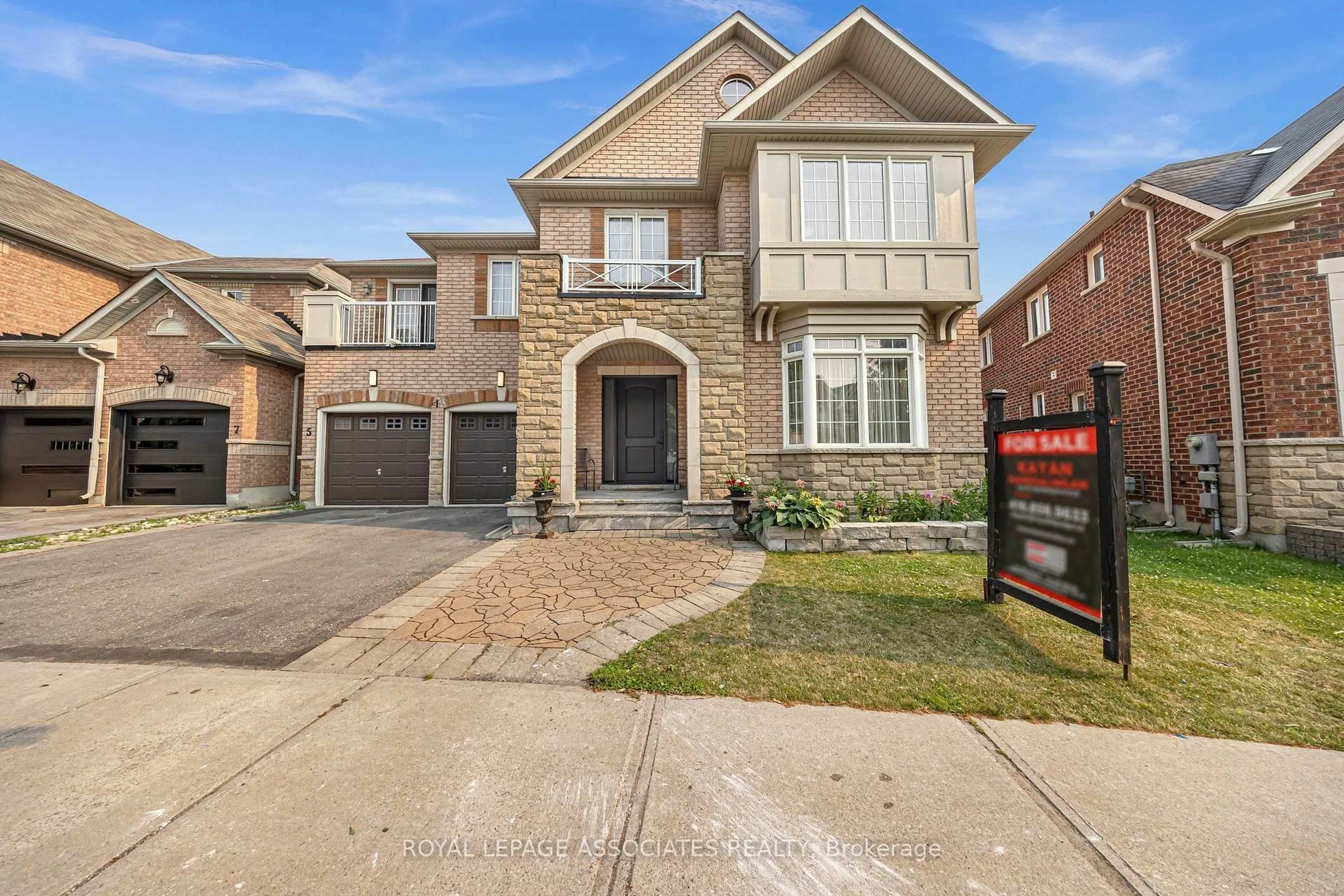 Home with brick exterior material, street for 5 Mead Terr, Markham Ontario L6E 1E5