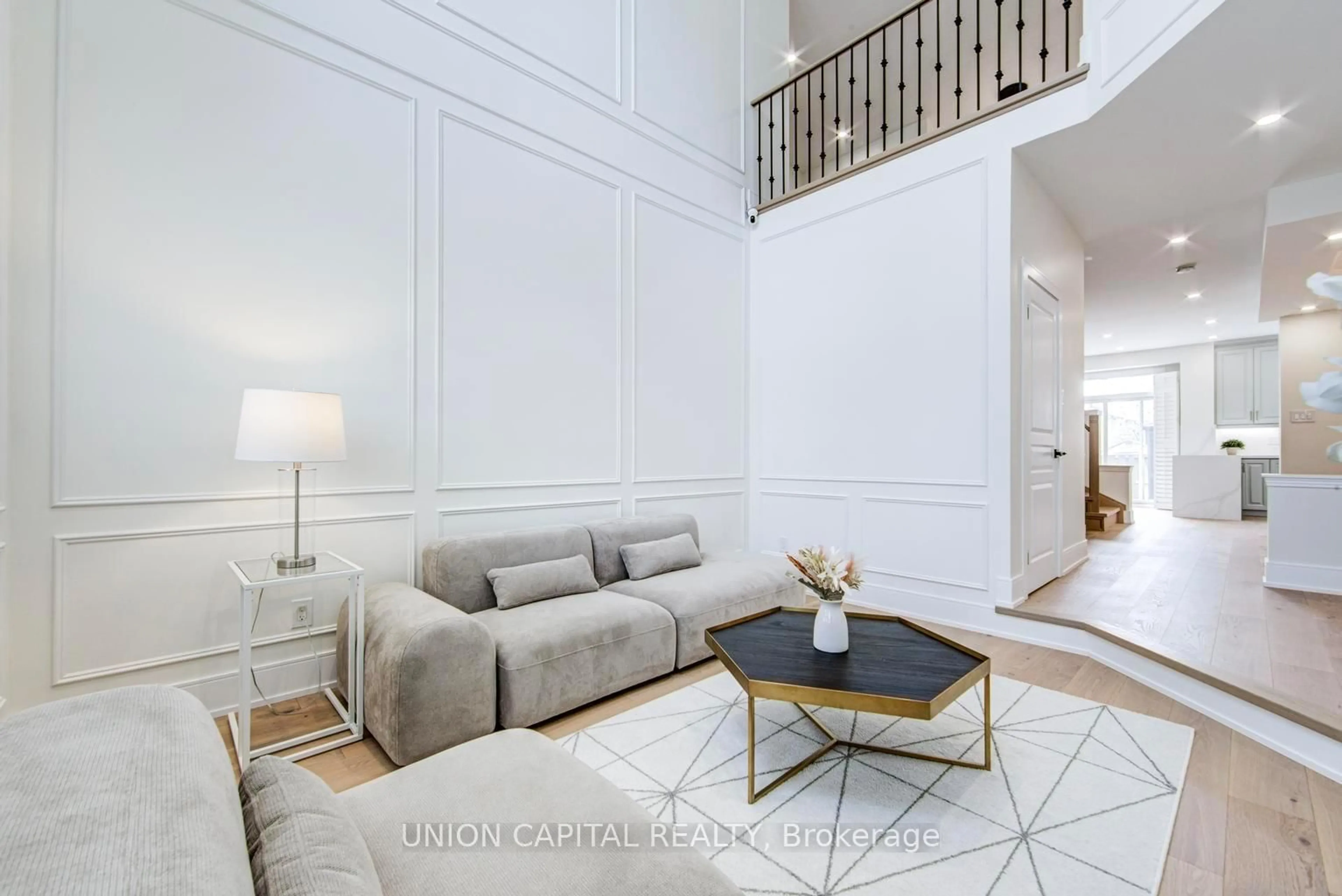 Living room with furniture, unknown for 69 Southbrook Cres, Markham Ontario L6C 2H6