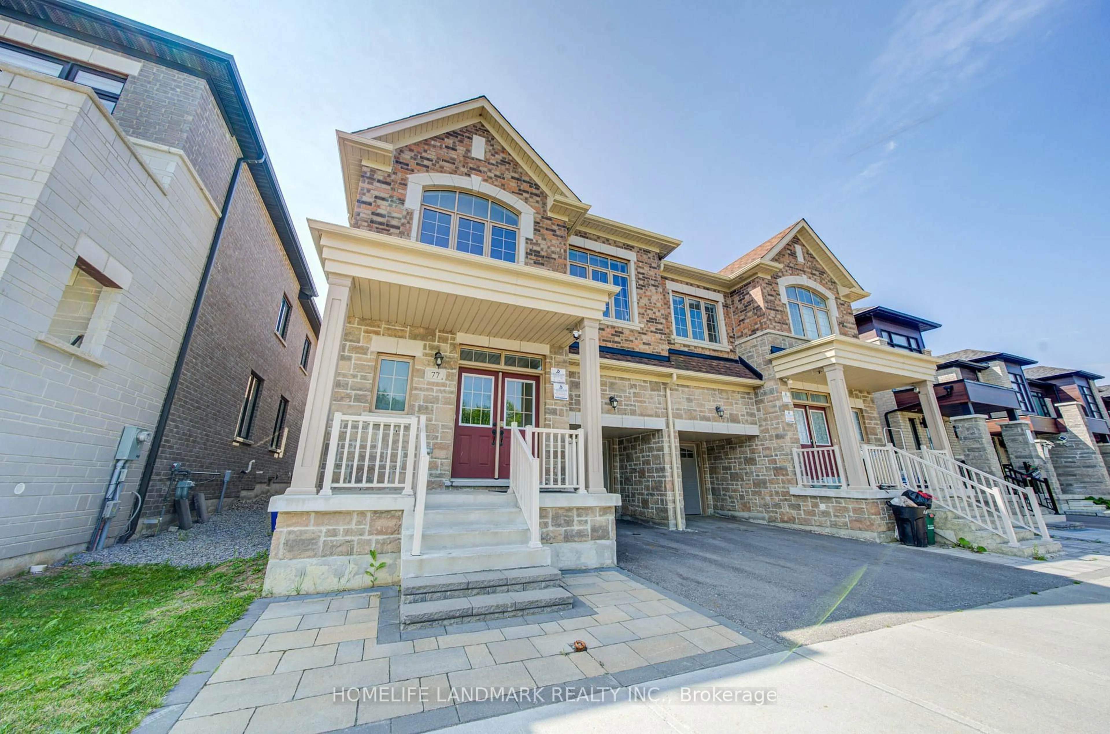 Home with brick exterior material, street for 77 McCague Ave, Richmond Hill Ontario L4S 0J4