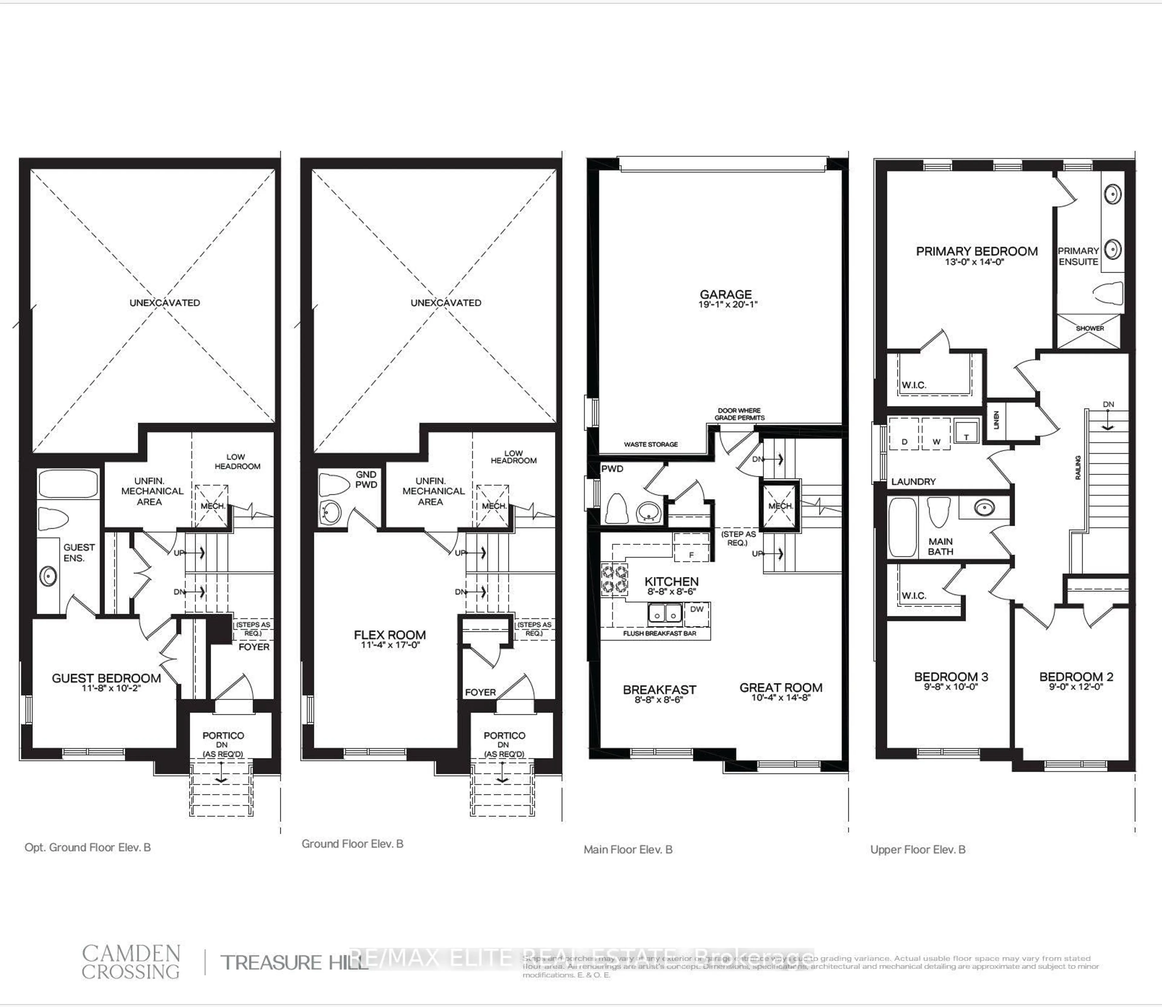 Floor plan for 1422 19th Ave, Richmond Hill Ontario L4E 3R9