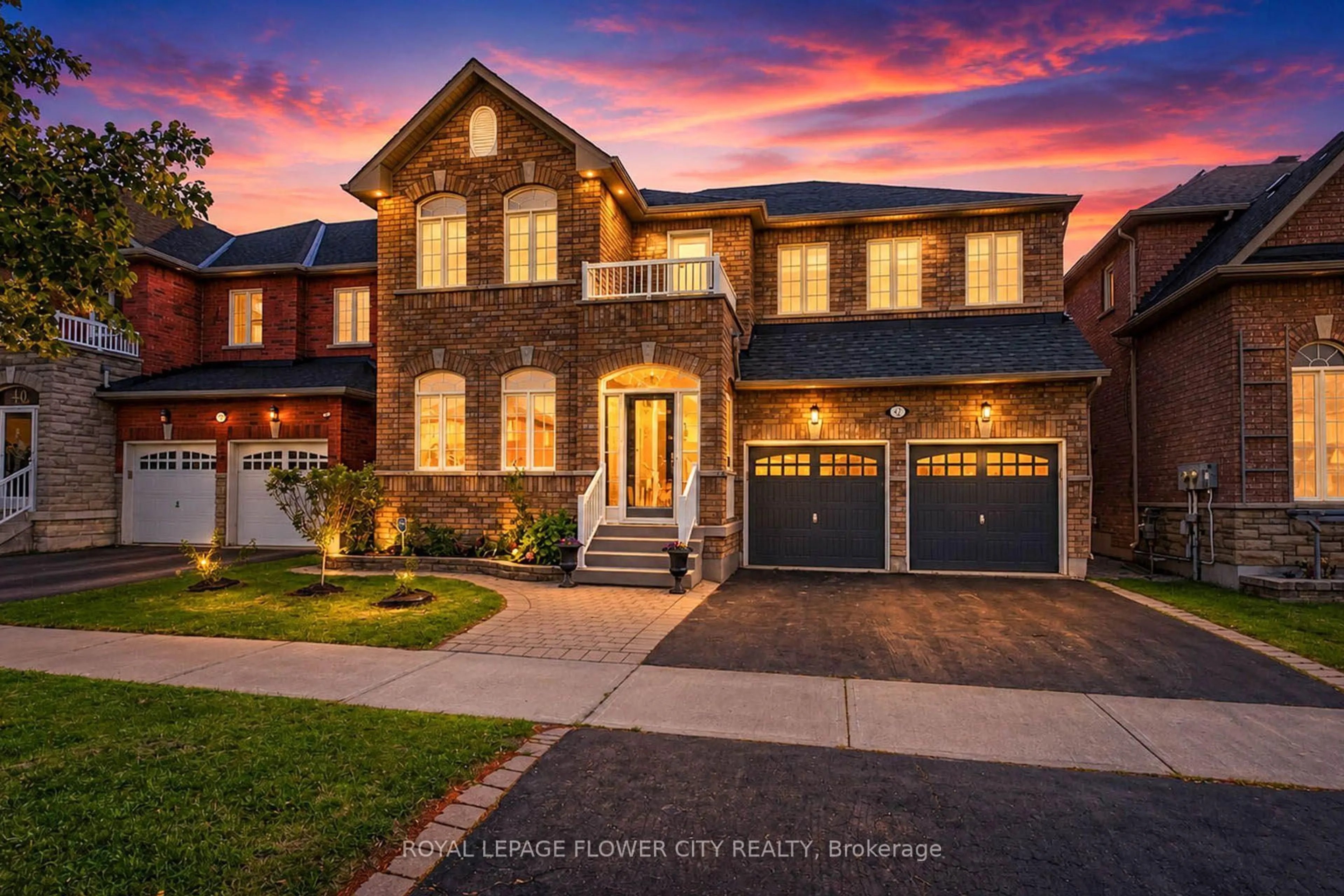 Home with brick exterior material, street for 42 Delray Dr, Markham Ontario L6E 1Y6