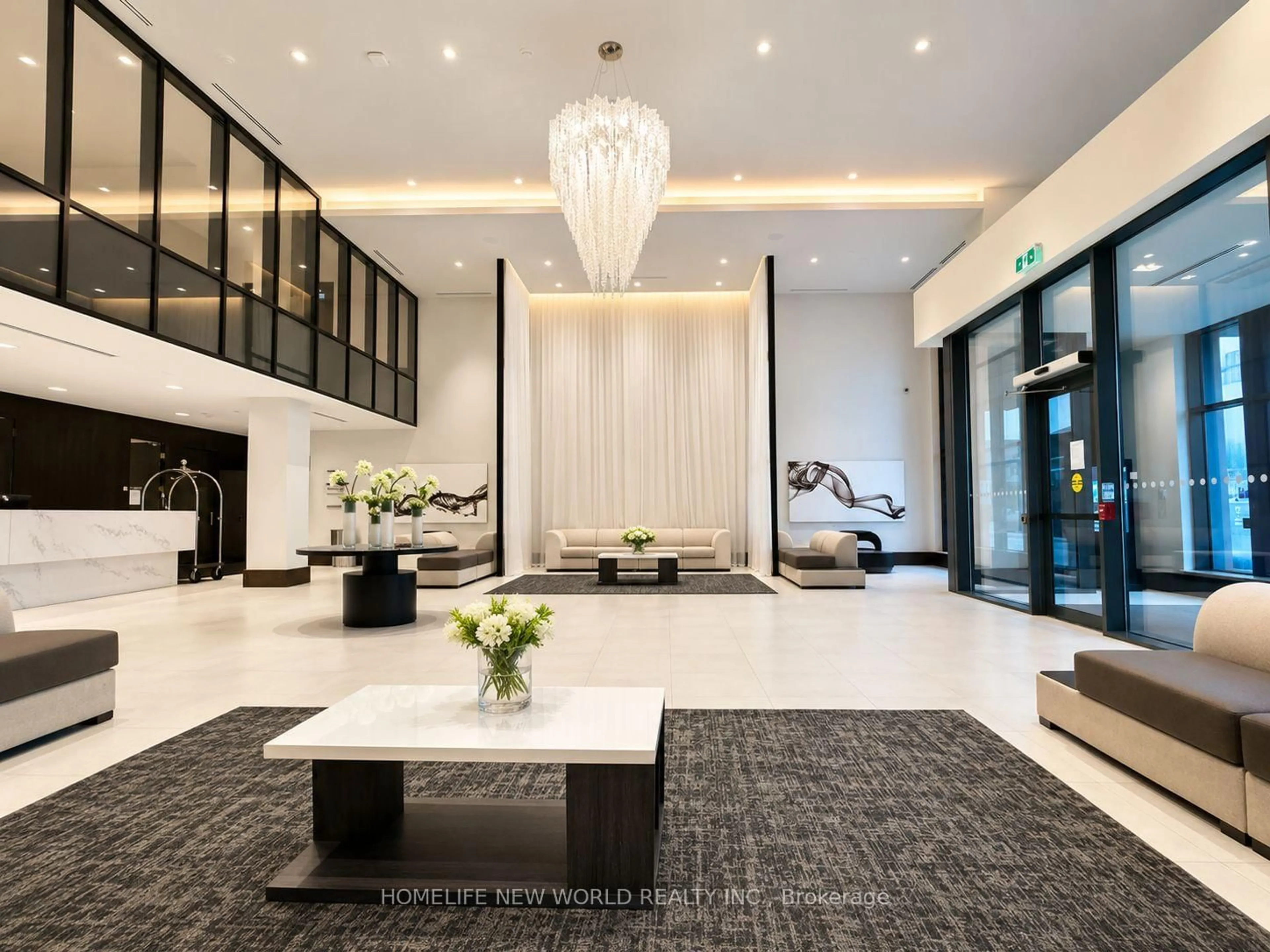 Lobby for 12 Gandhi Lane #1208, Markham Ontario L3T 0G8