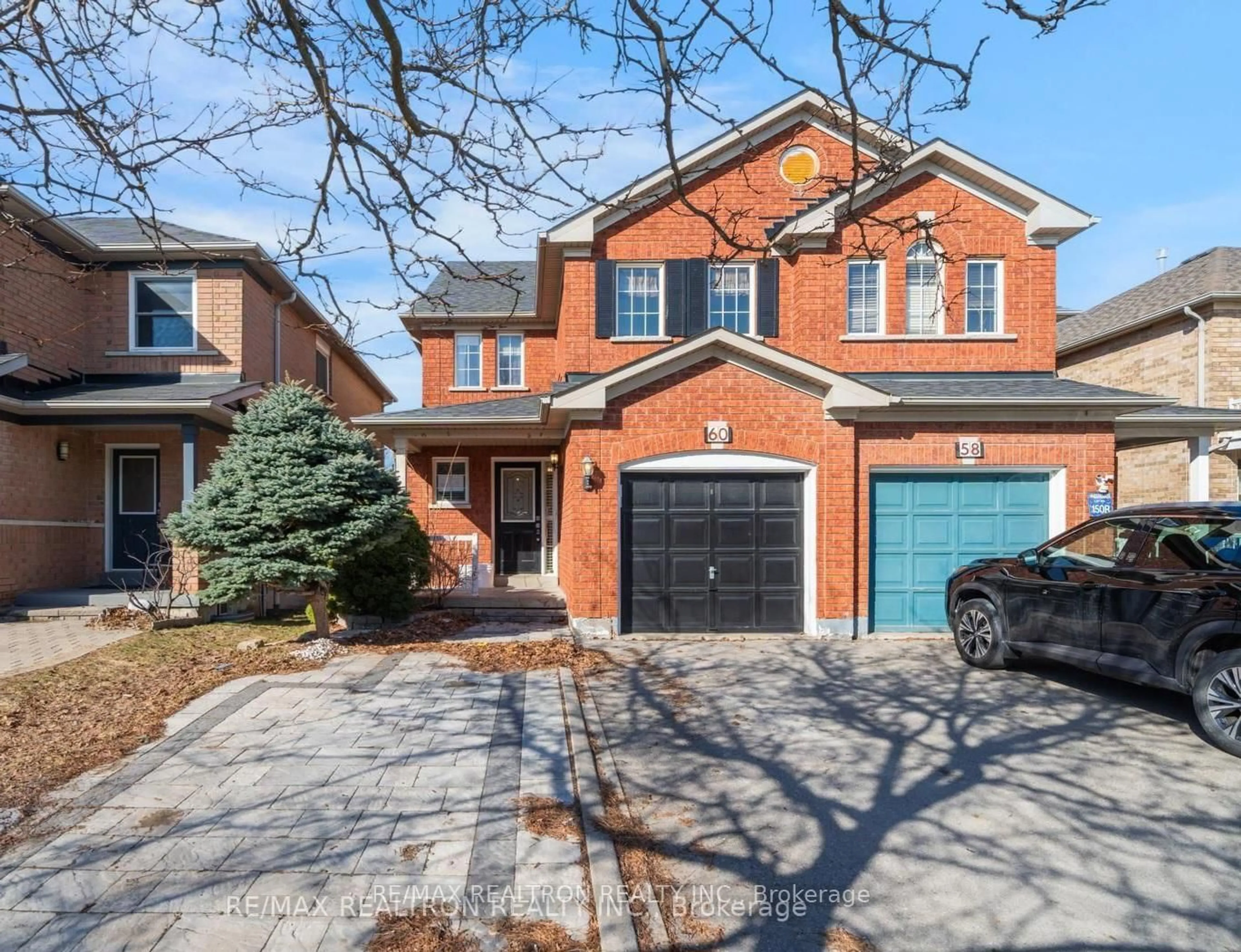 Home with brick exterior material, street for 60 Harmony Rd, Vaughan Ontario L4K 5G4