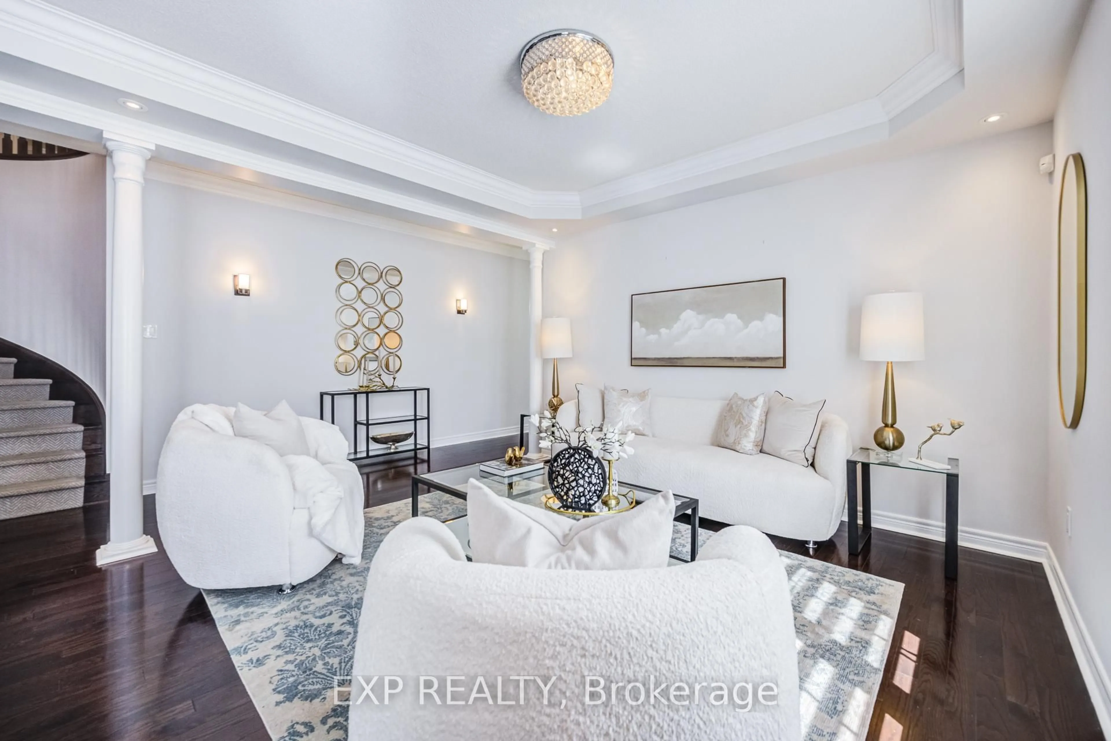 Living room with furniture, unknown for 50 Stoney Creek Dr, Markham Ontario L6E 0K3