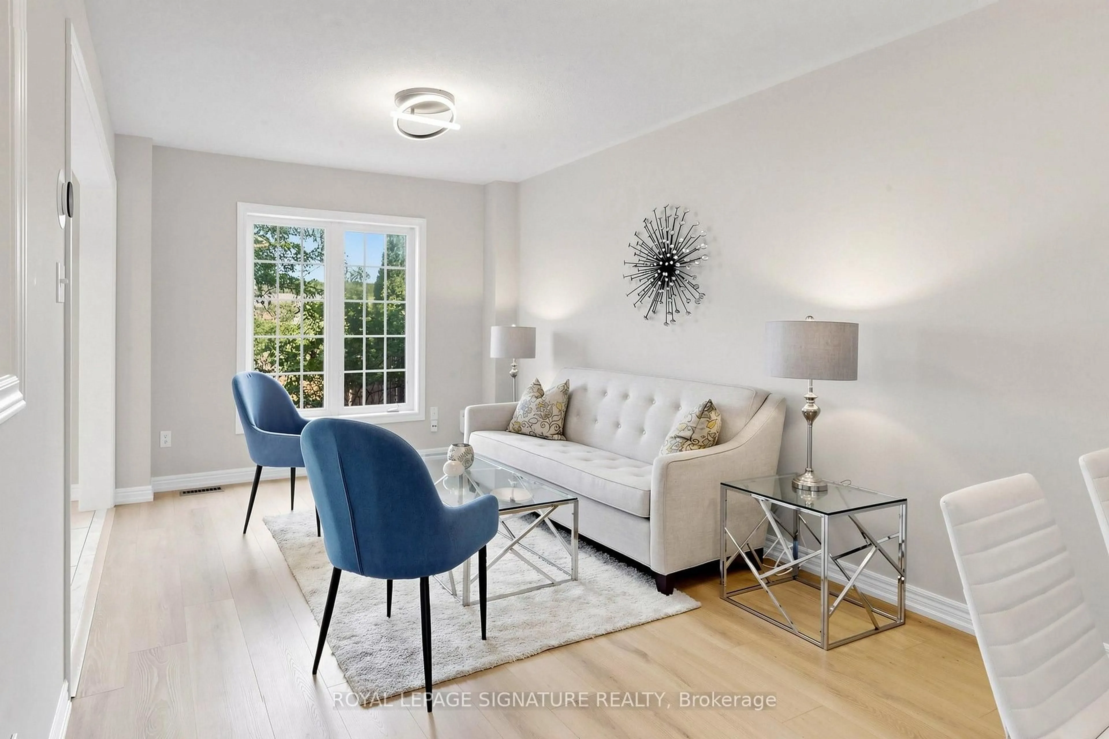 Living room with furniture, unknown for 136 Maple Sugar Lane, Vaughan Ontario L4J 8T9
