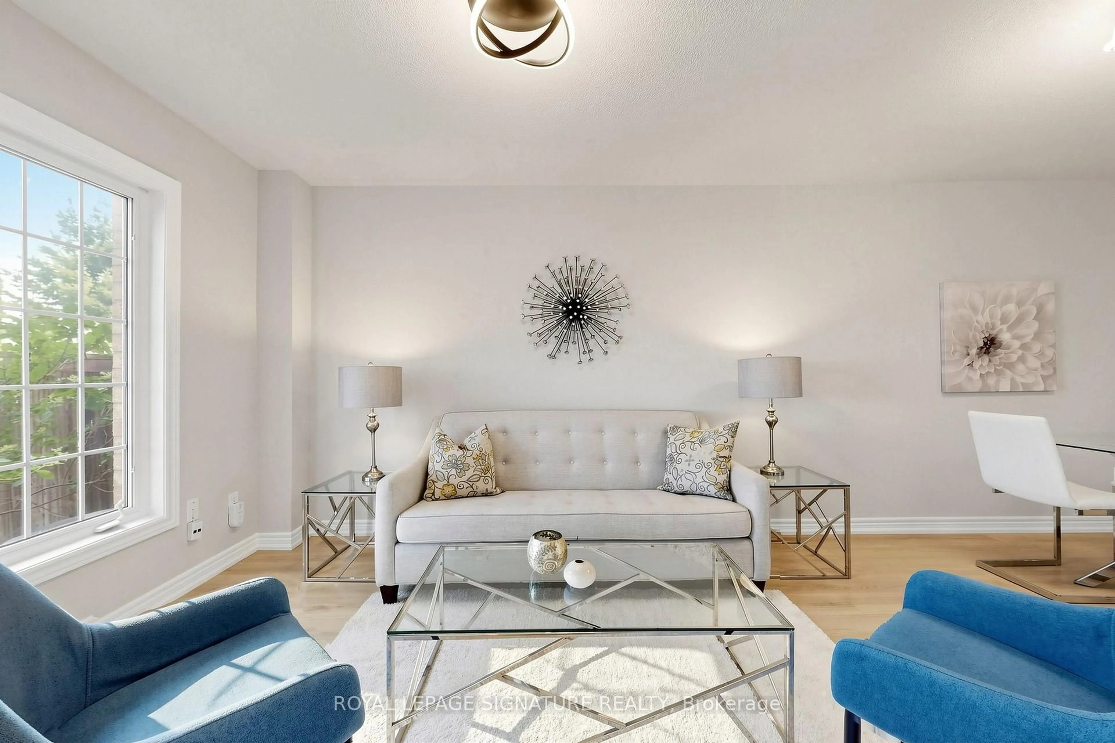 Living room with furniture, unknown for 136 Maple Sugar Lane, Vaughan Ontario L4J 8T9