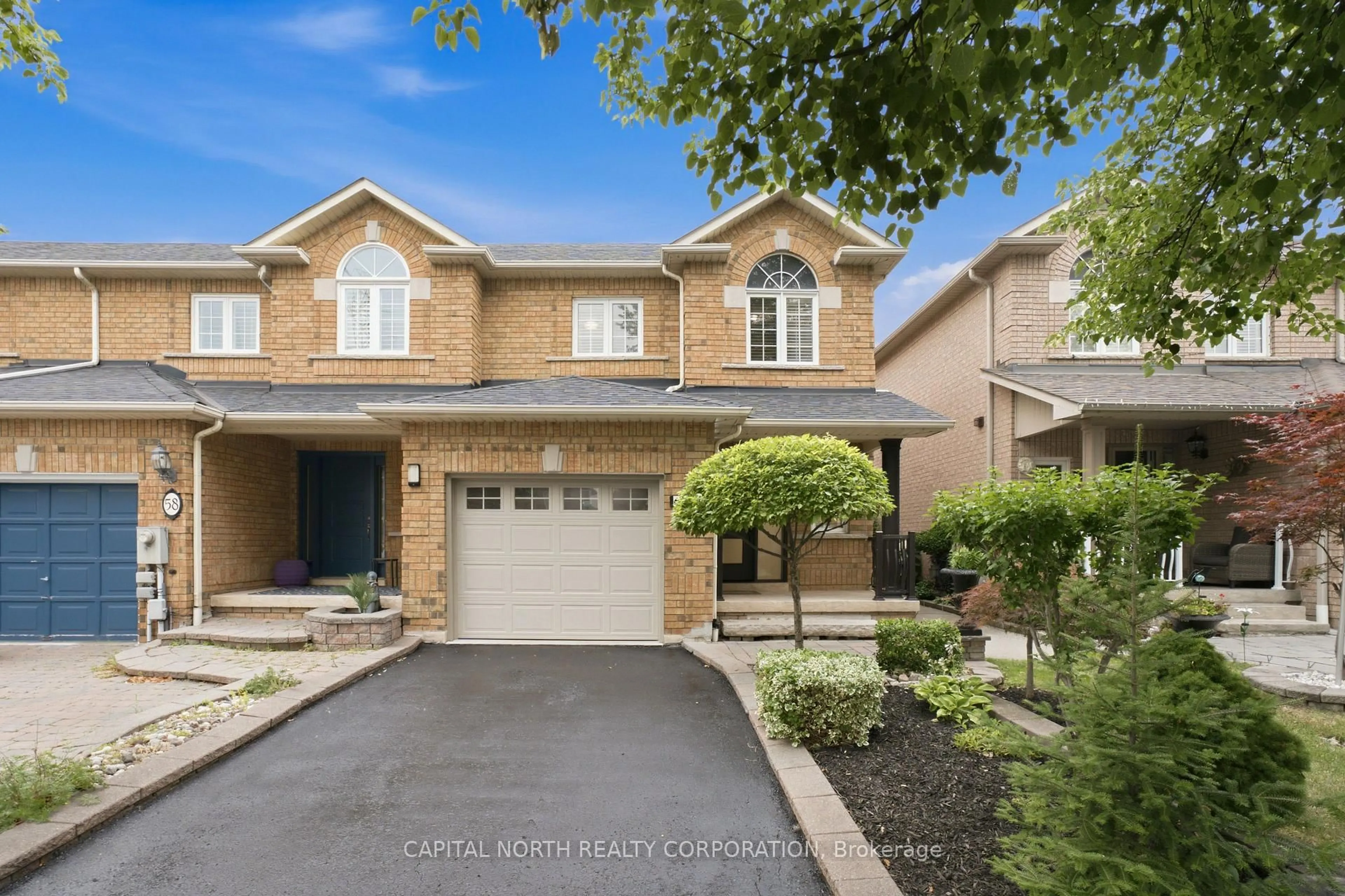 Home with brick exterior material, street for 60 Monte Carlo Dr, Vaughan Ontario L4H 1T3