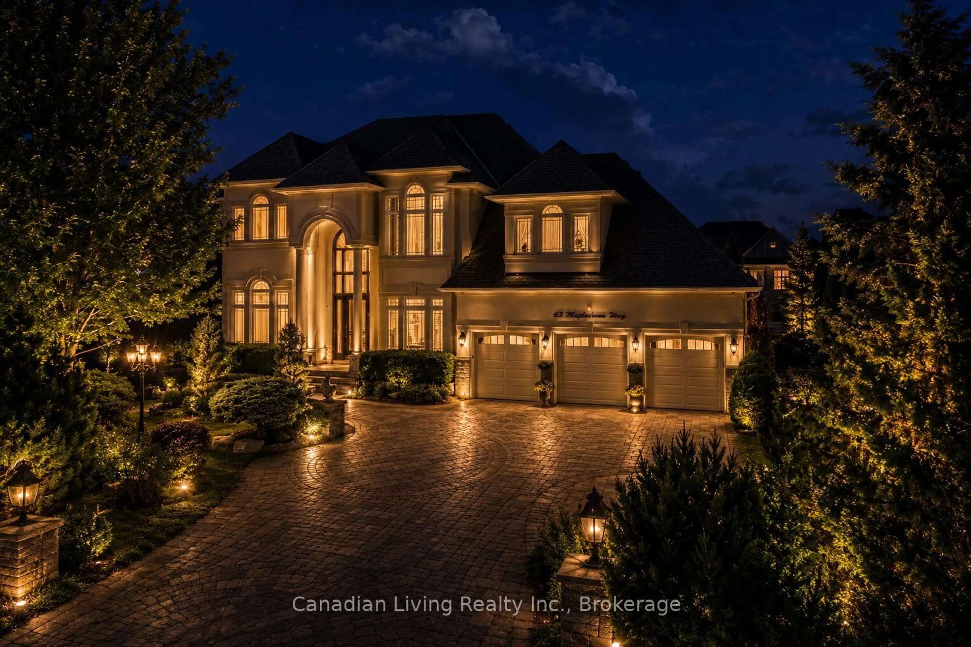 Home with brick exterior material, street for 63 mapledown Way, Vaughan Ontario L6A 4A8