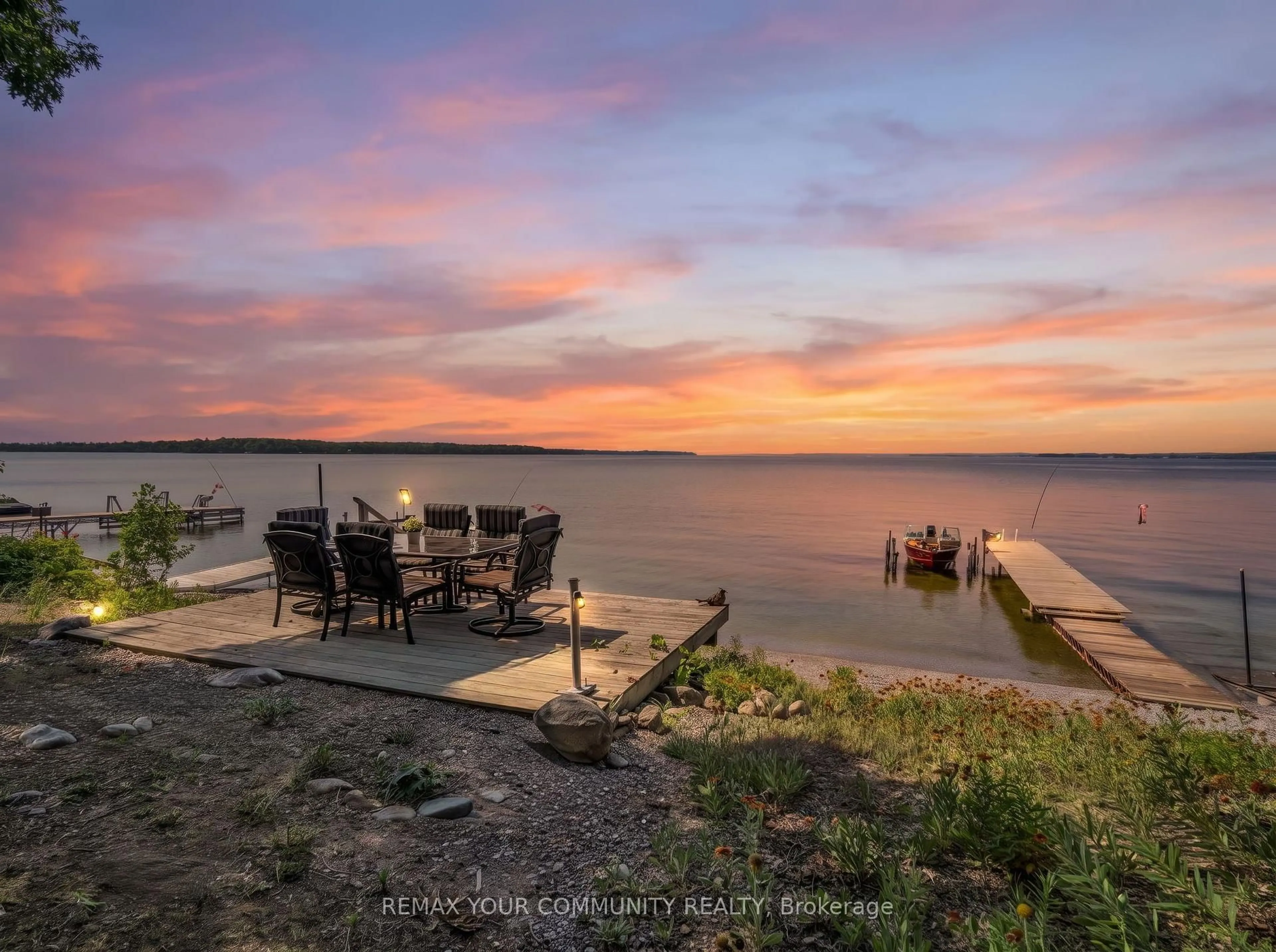 Patio, water/lake/river/ocean view for Lot 50, Georgina Islands Ontario L4P 3E9