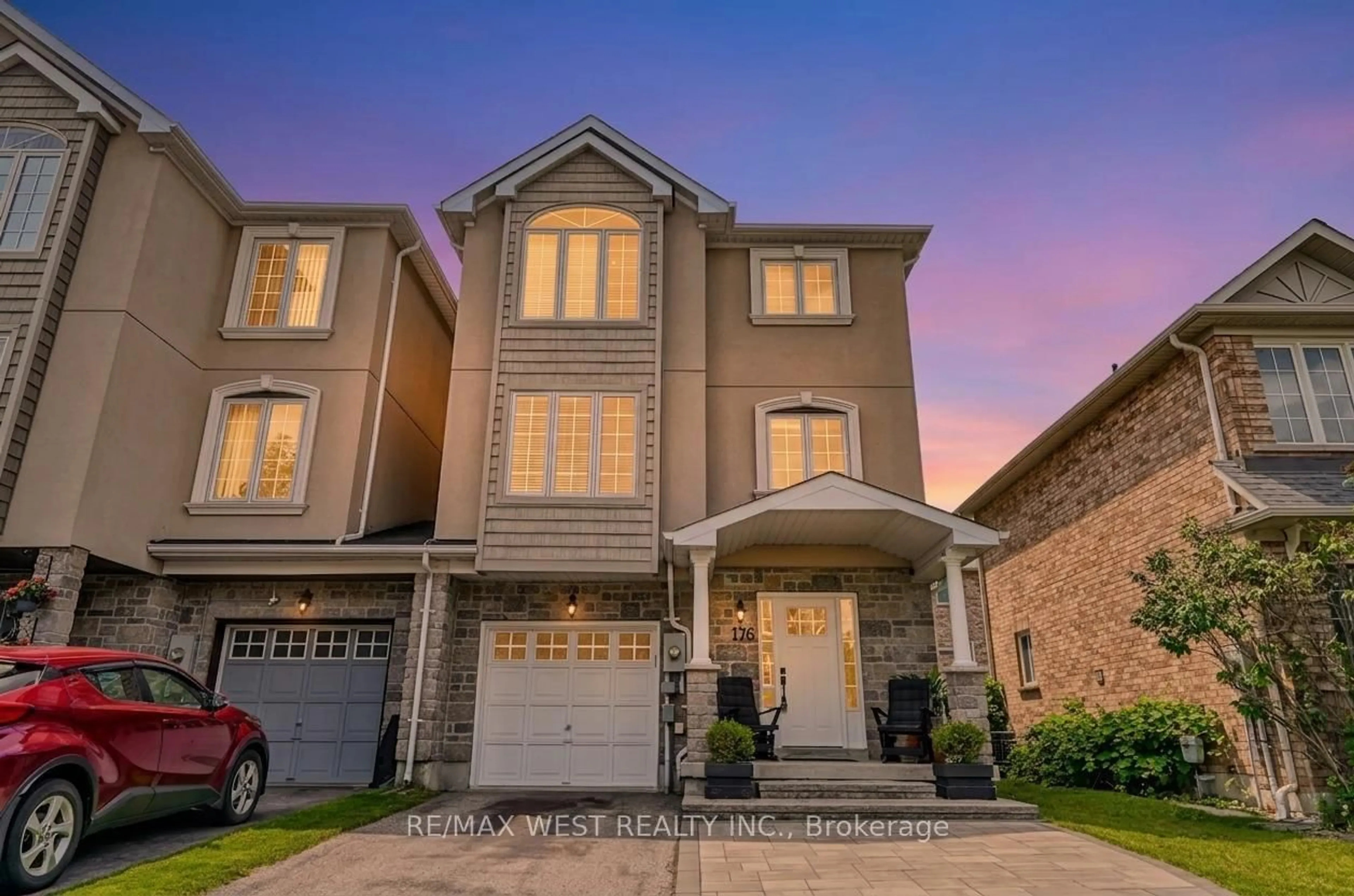 Home with brick exterior material, street for 176 Gail Parks Cres, Newmarket Ontario L3X 3C2