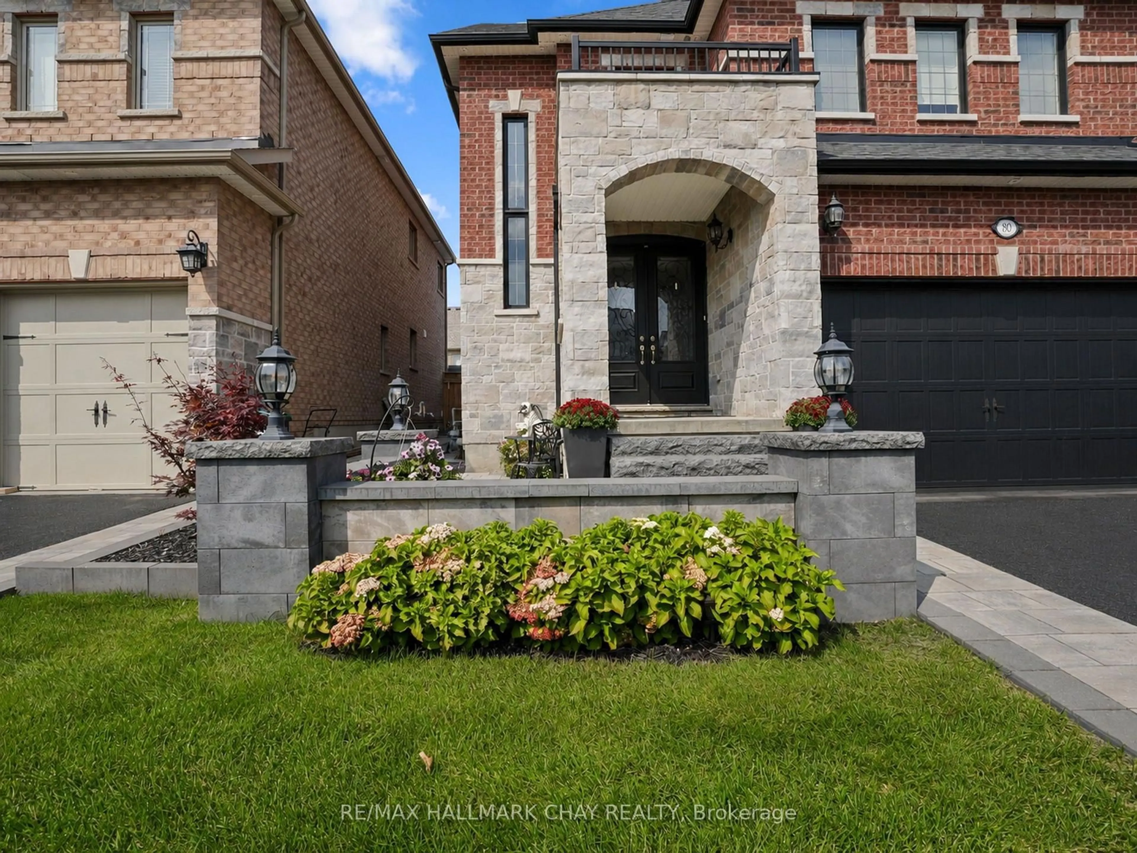 Home with brick exterior material, street for 80 Holt Dr, New Tecumseth Ontario L9R 0H8