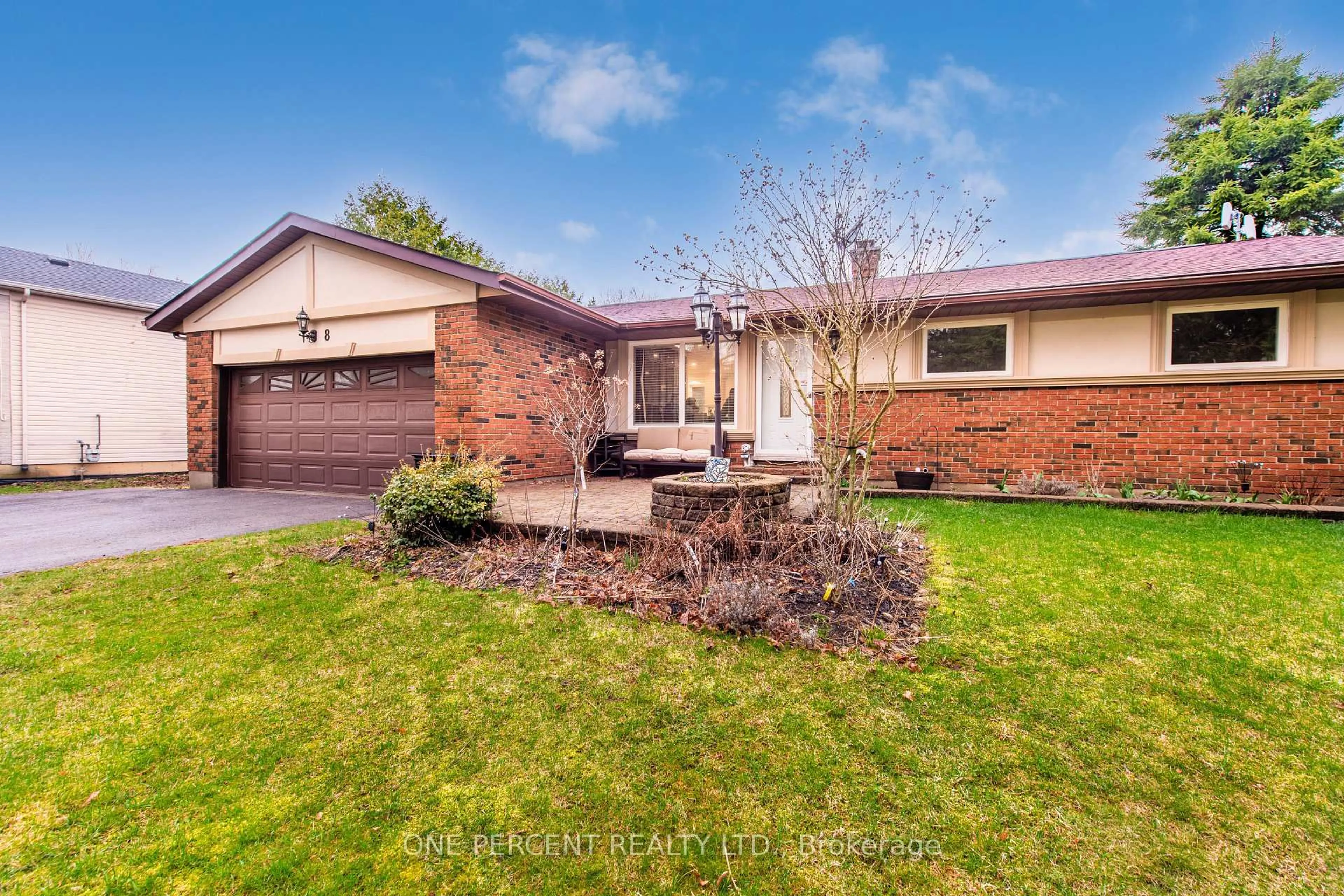 Home with brick exterior material, street for 8 Cardwell Crt, Adjala-Tosorontio Ontario L0G 1W0