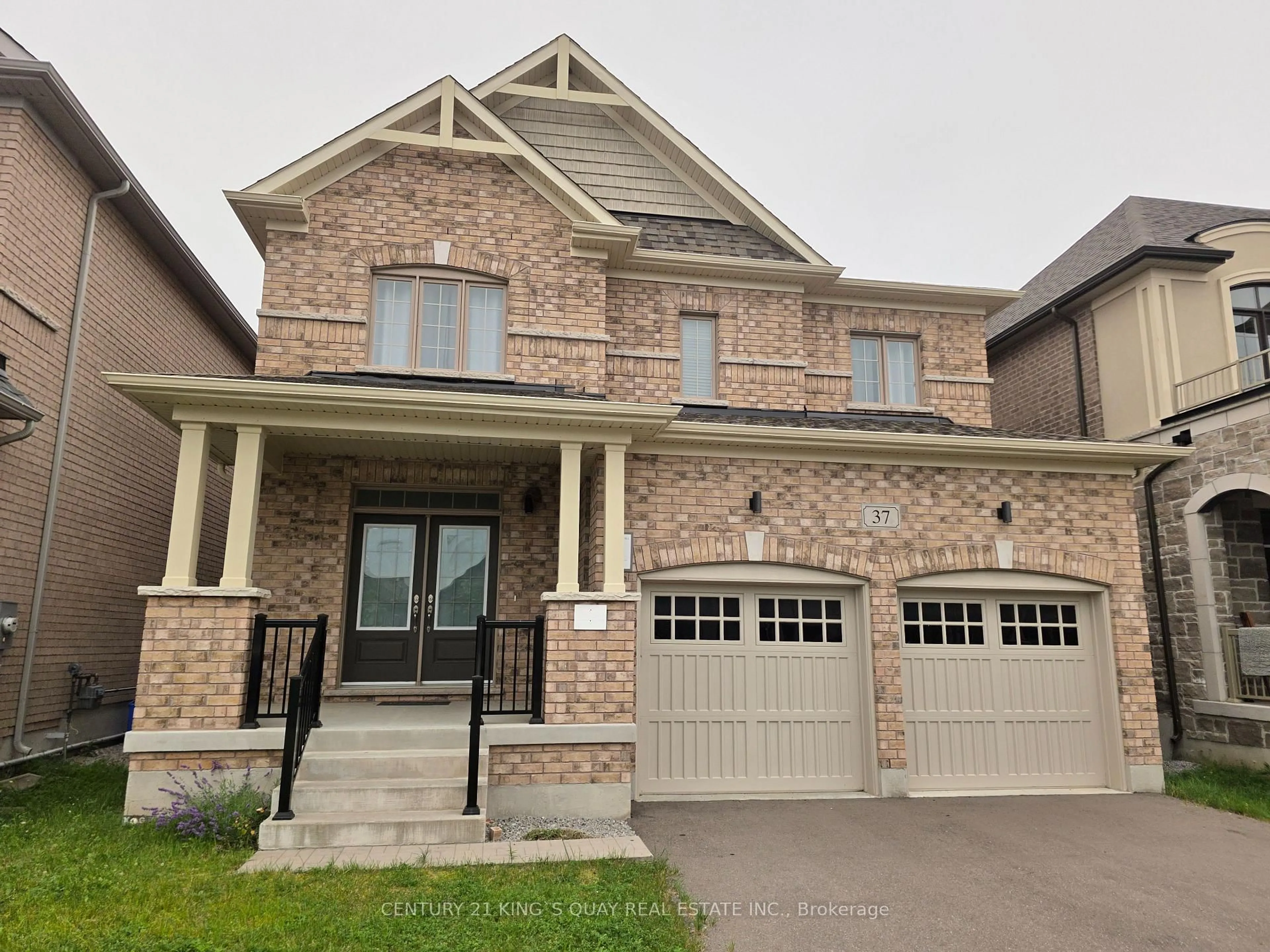 Home with brick exterior material, street for 37 Pietrowski Dr, Georgina Ontario L4P 0K2