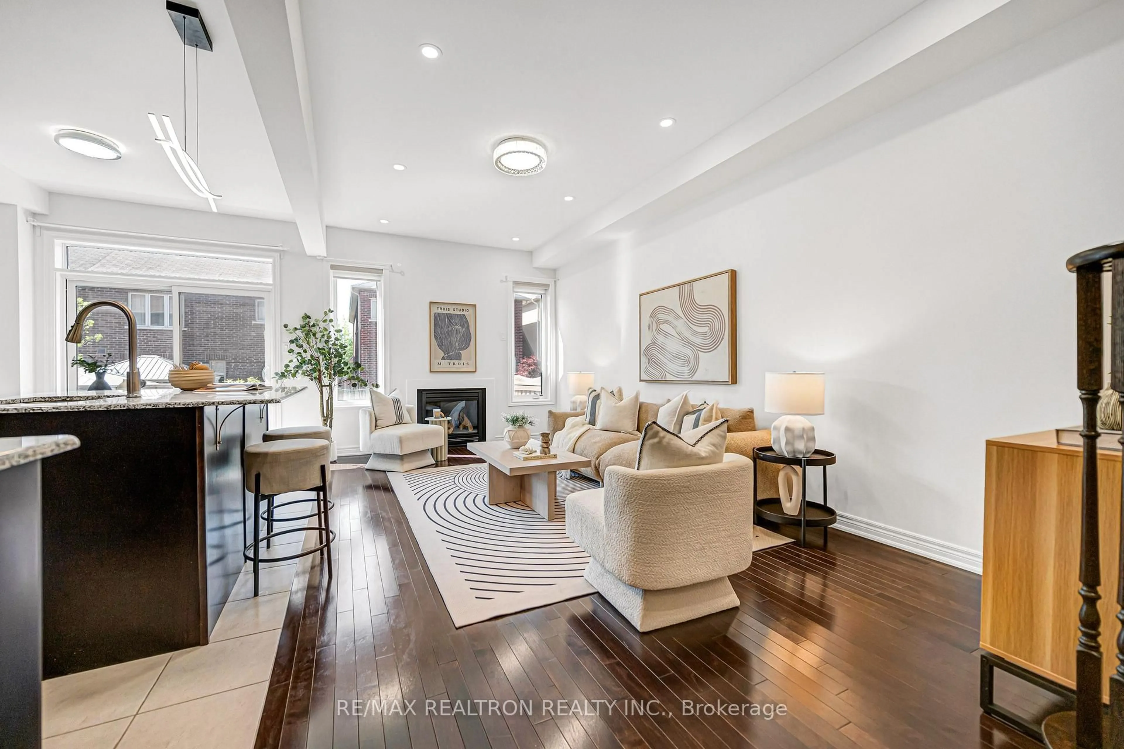 Living room with furniture, unknown for 119 Wilfred Murison Ave, Markham Ontario L6C 0S9