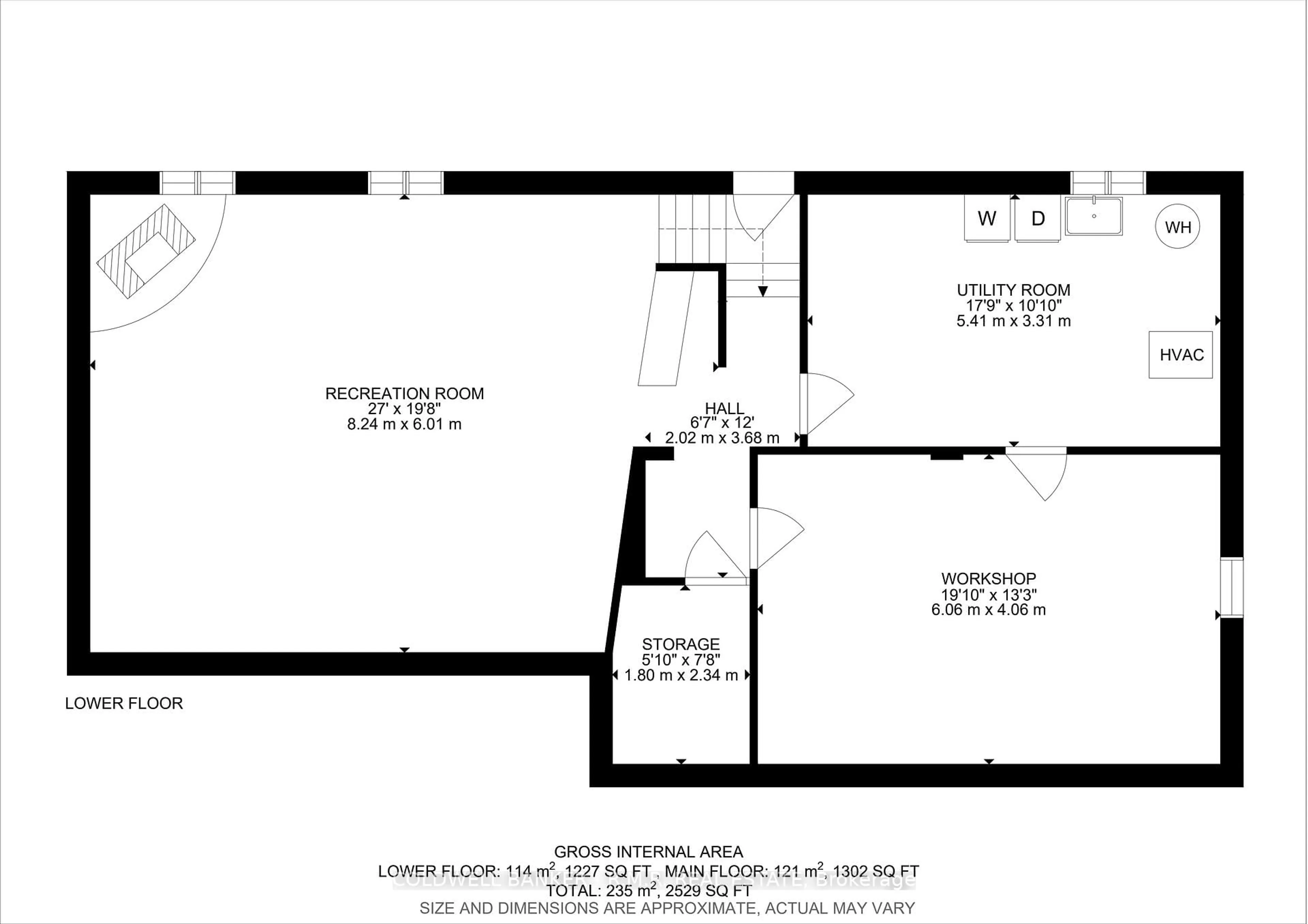 Floor plan for 12940 Regional Rd 39 Rd, Uxbridge Ontario L0E 1T0