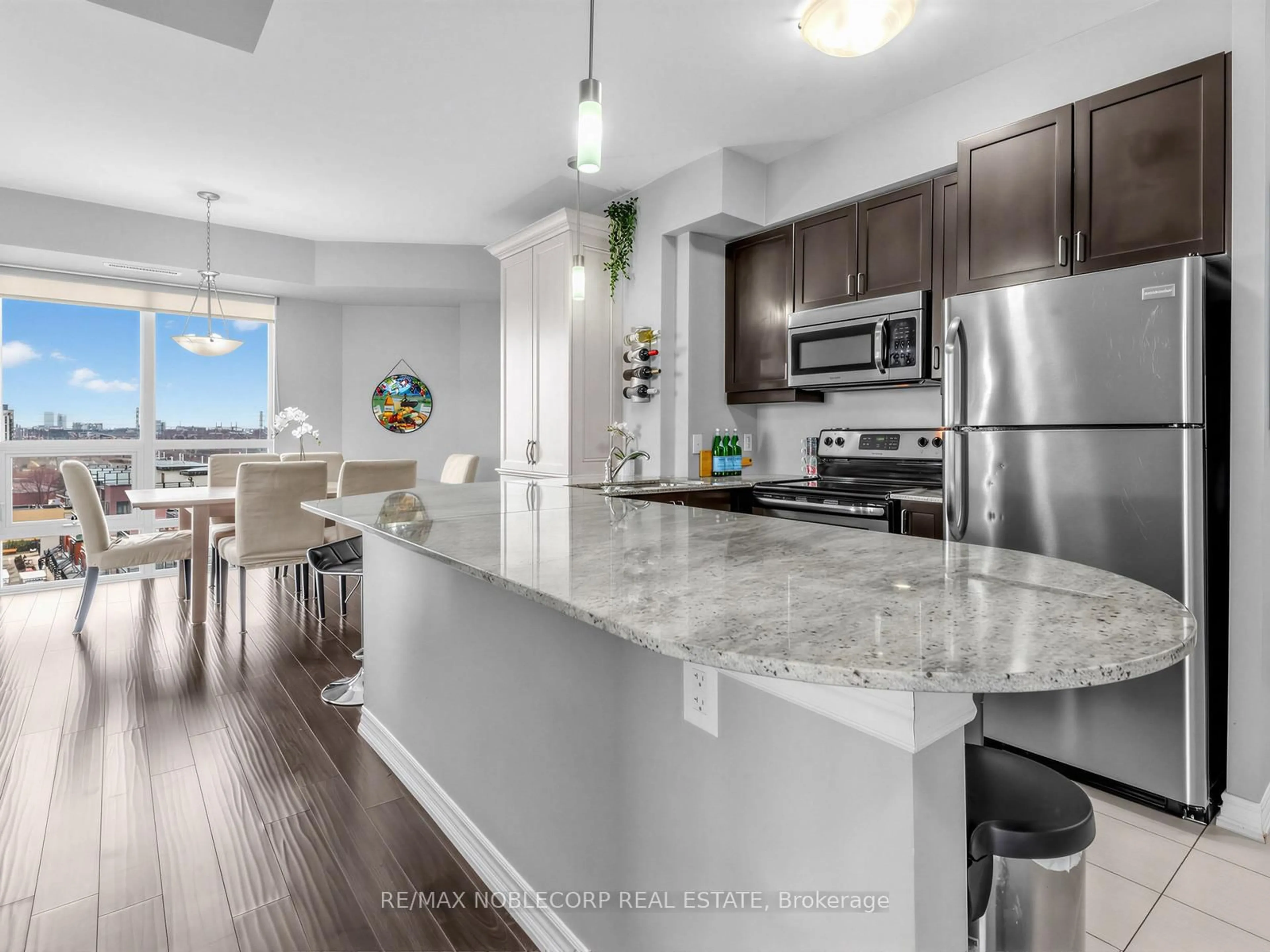 Open concept kitchen, unknown for 7730 Kipling Ave #610, Vaughan Ontario L4L 1Y9