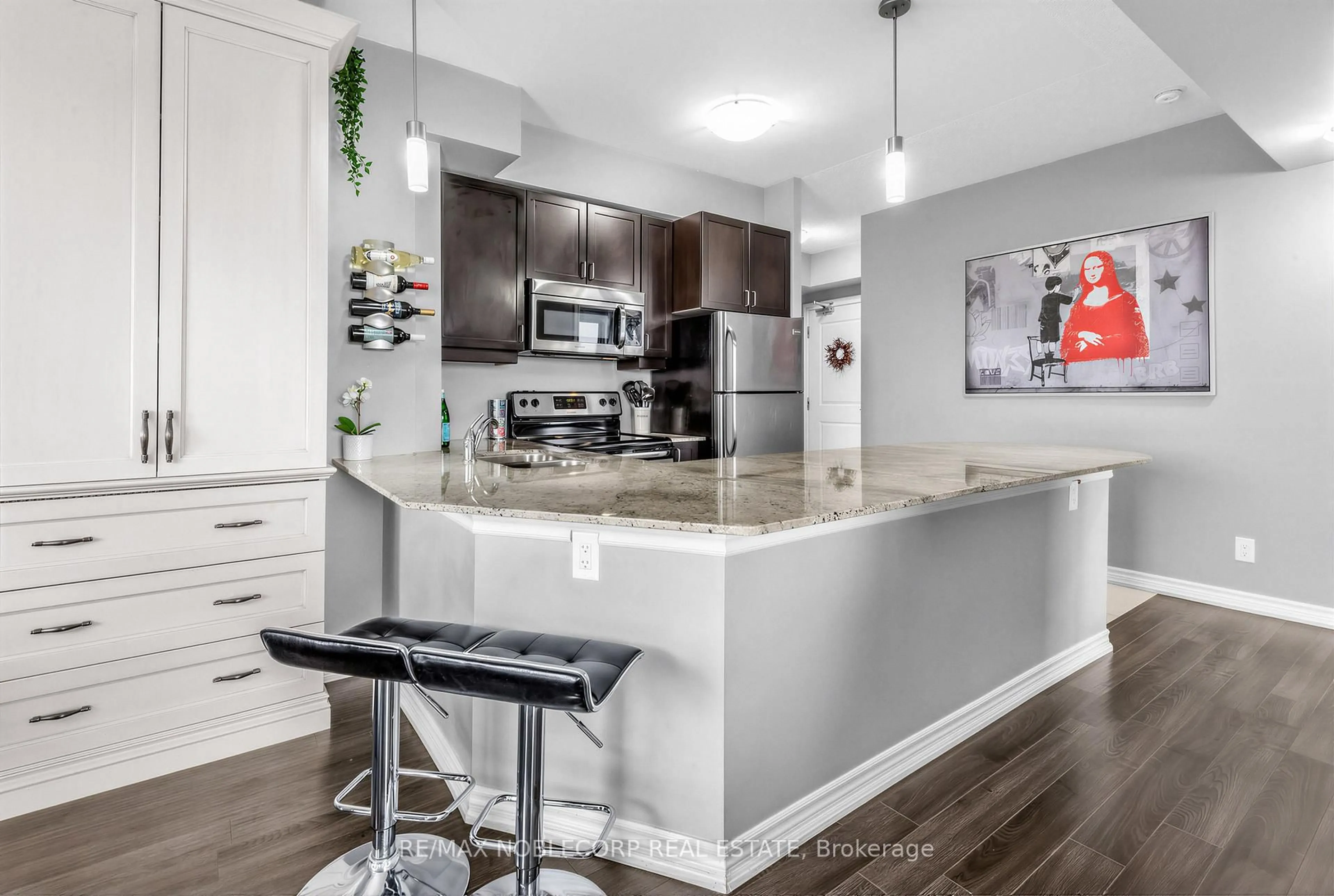 Open concept kitchen, unknown for 7730 Kipling Ave #610, Vaughan Ontario L4L 1Y9