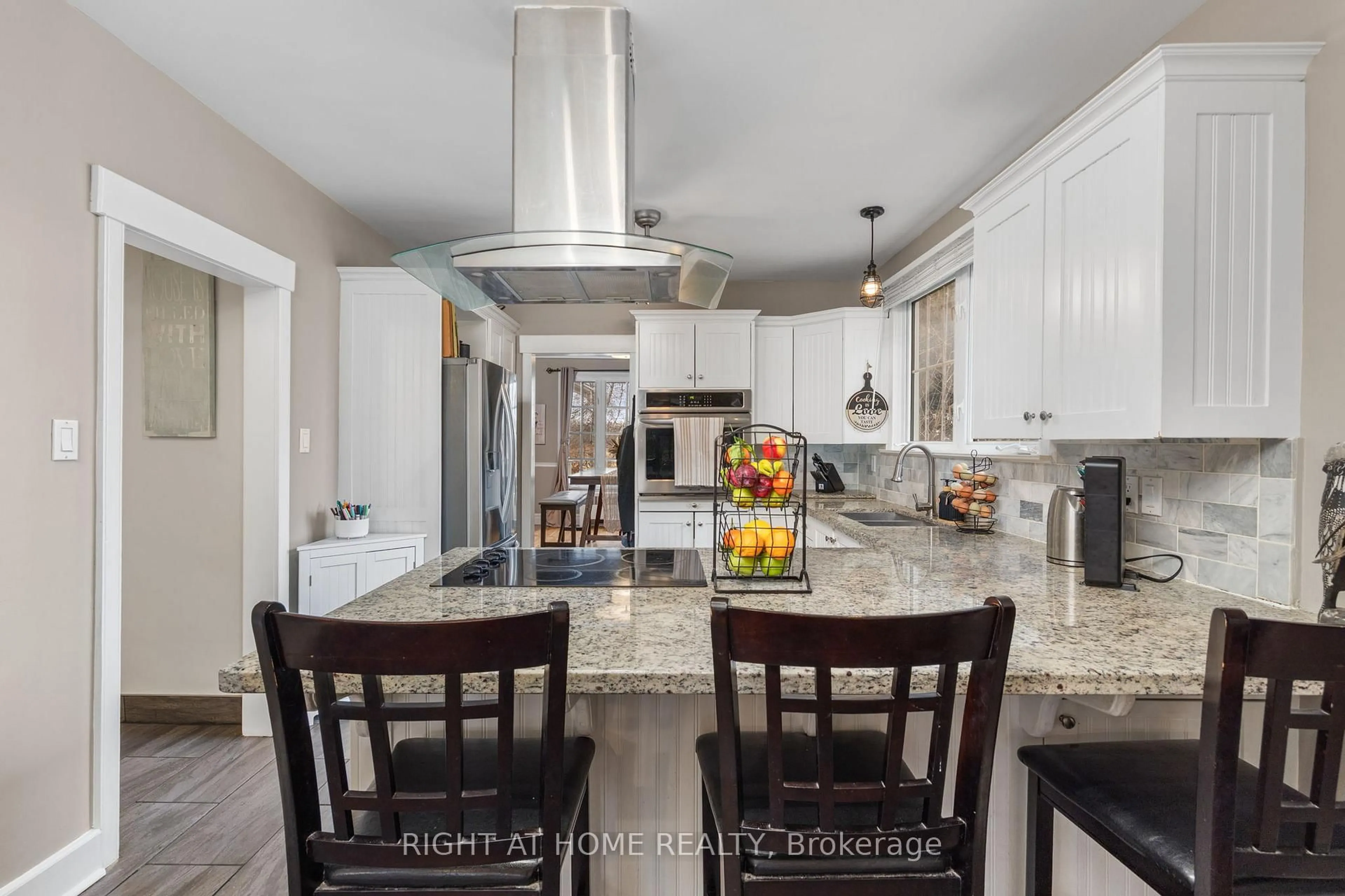 Open concept kitchen, ceramic/tile floor for 7329 County Rd 14, Adjala-Tosorontio Ontario L0G 1W0