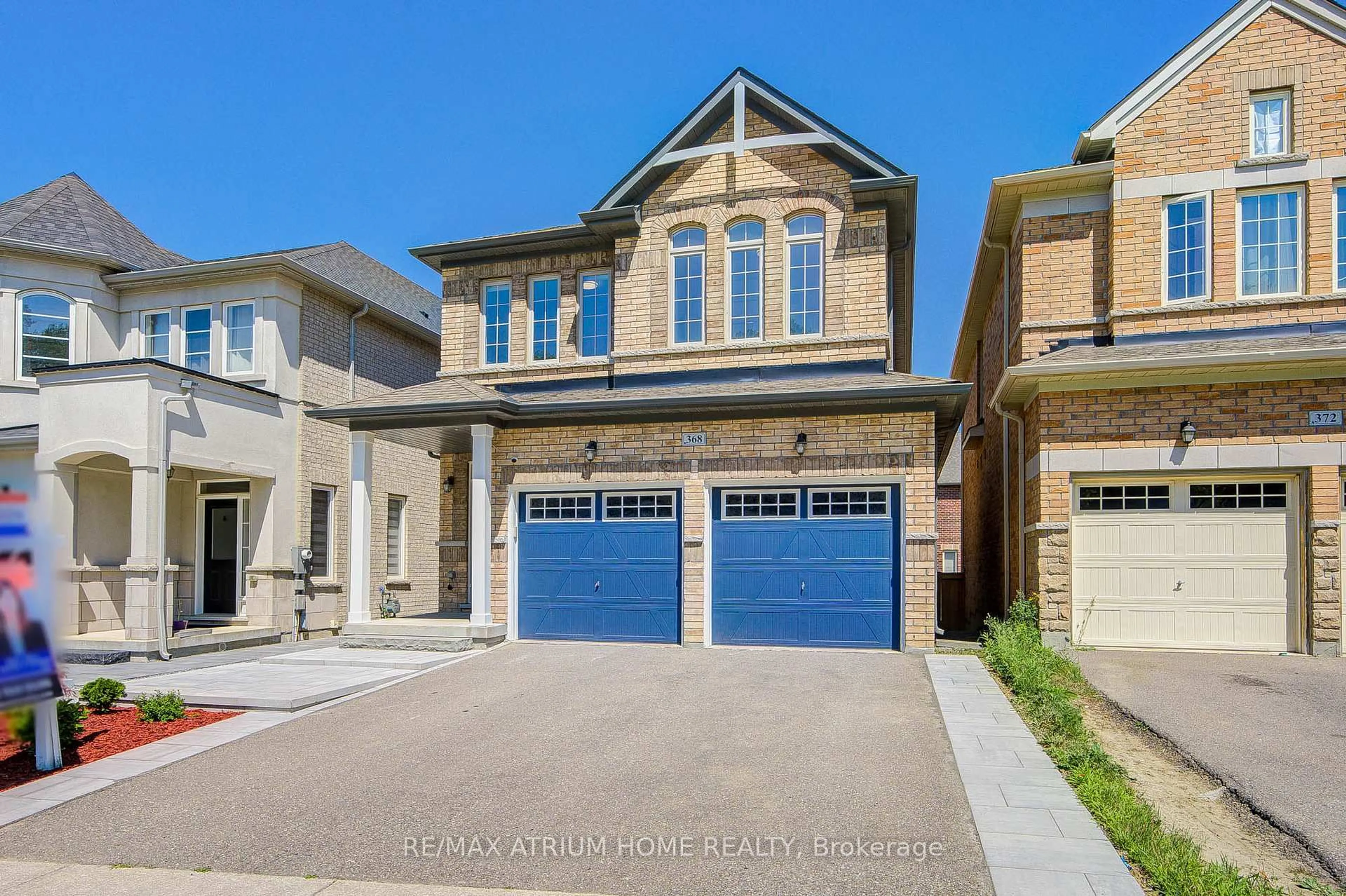 Home with brick exterior material, street for 368 Roy Harper Ave, Aurora Ontario L4G 1A6