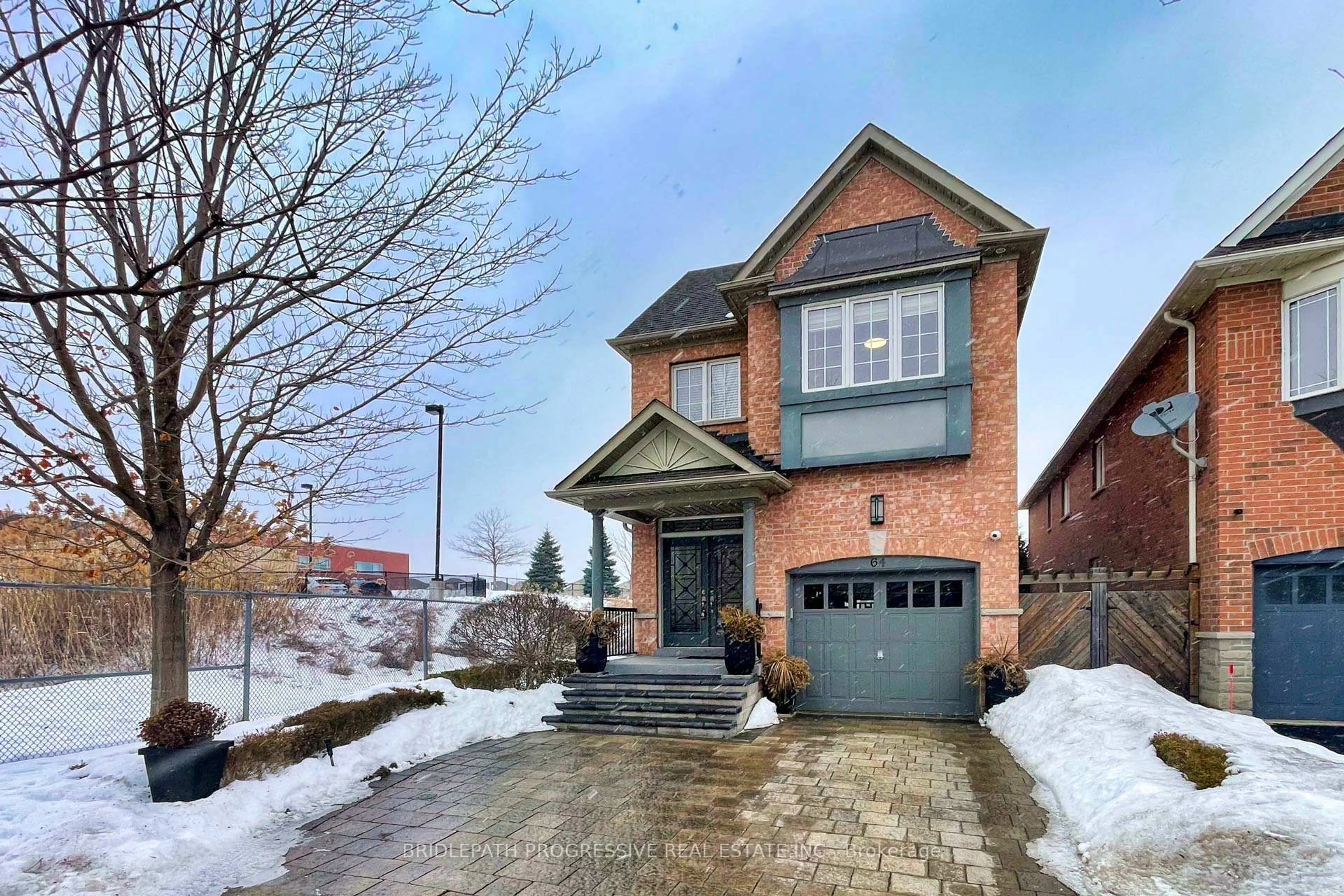 Home with brick exterior material, street for 64 Sir Sanford Fleming Way, Vaughan Ontario L6A 0T3