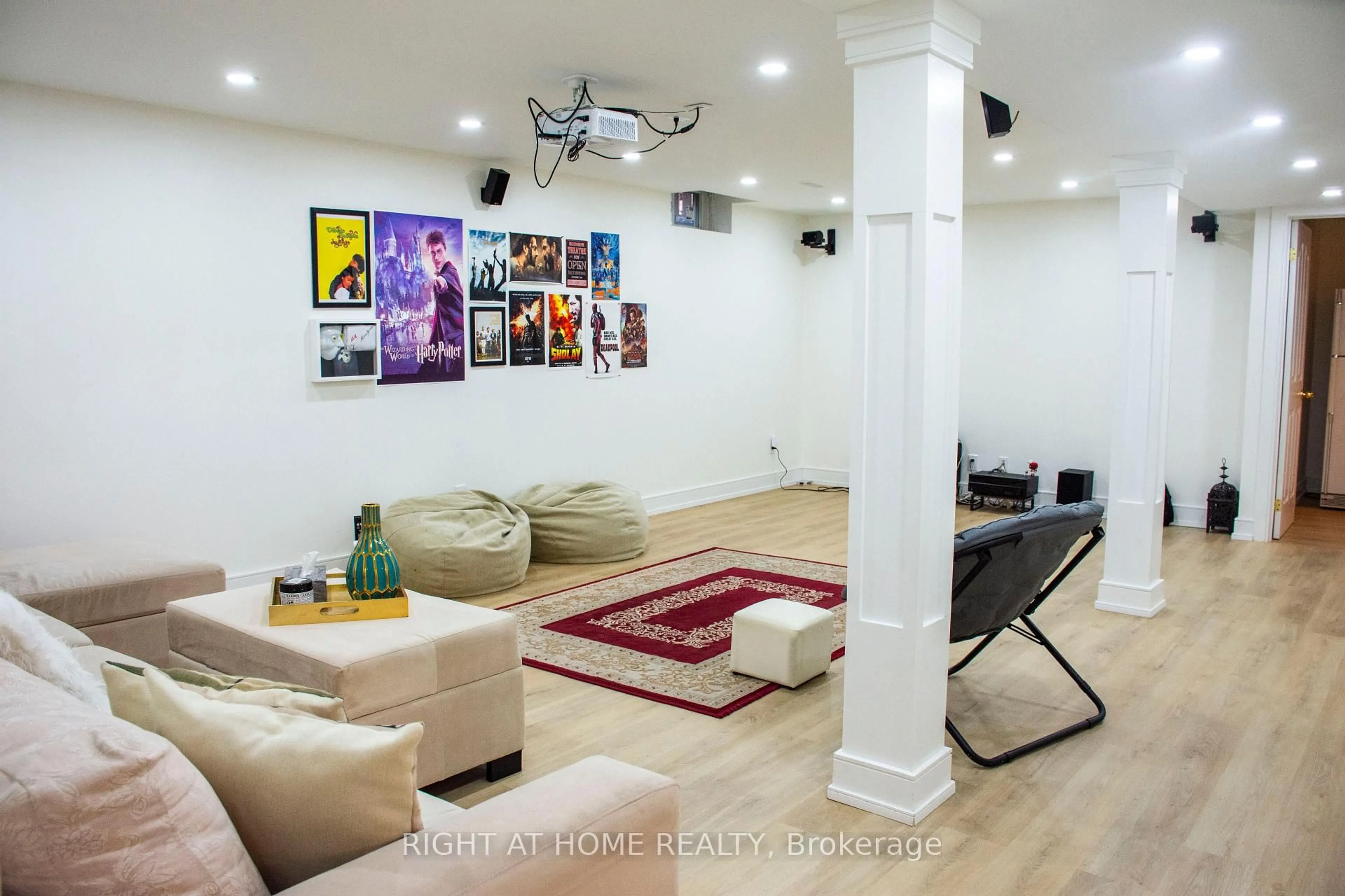 Home theater for 24 Aristotle Dr, Richmond Hill Ontario L4S 1J2