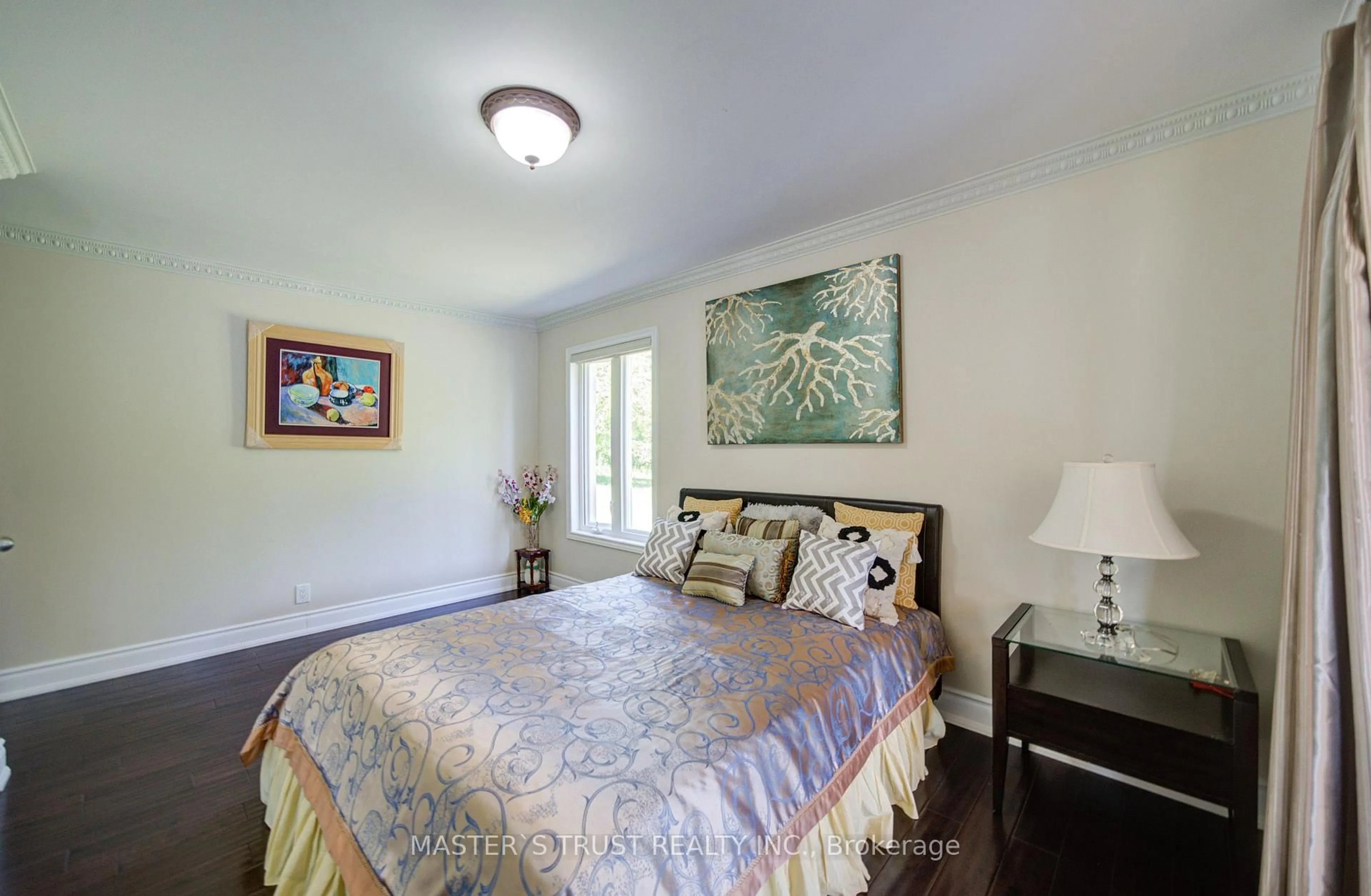 Bedroom with bed, unknown for 3896 St John's Sdrd, Whitchurch-Stouffville Ontario L4A 2P1