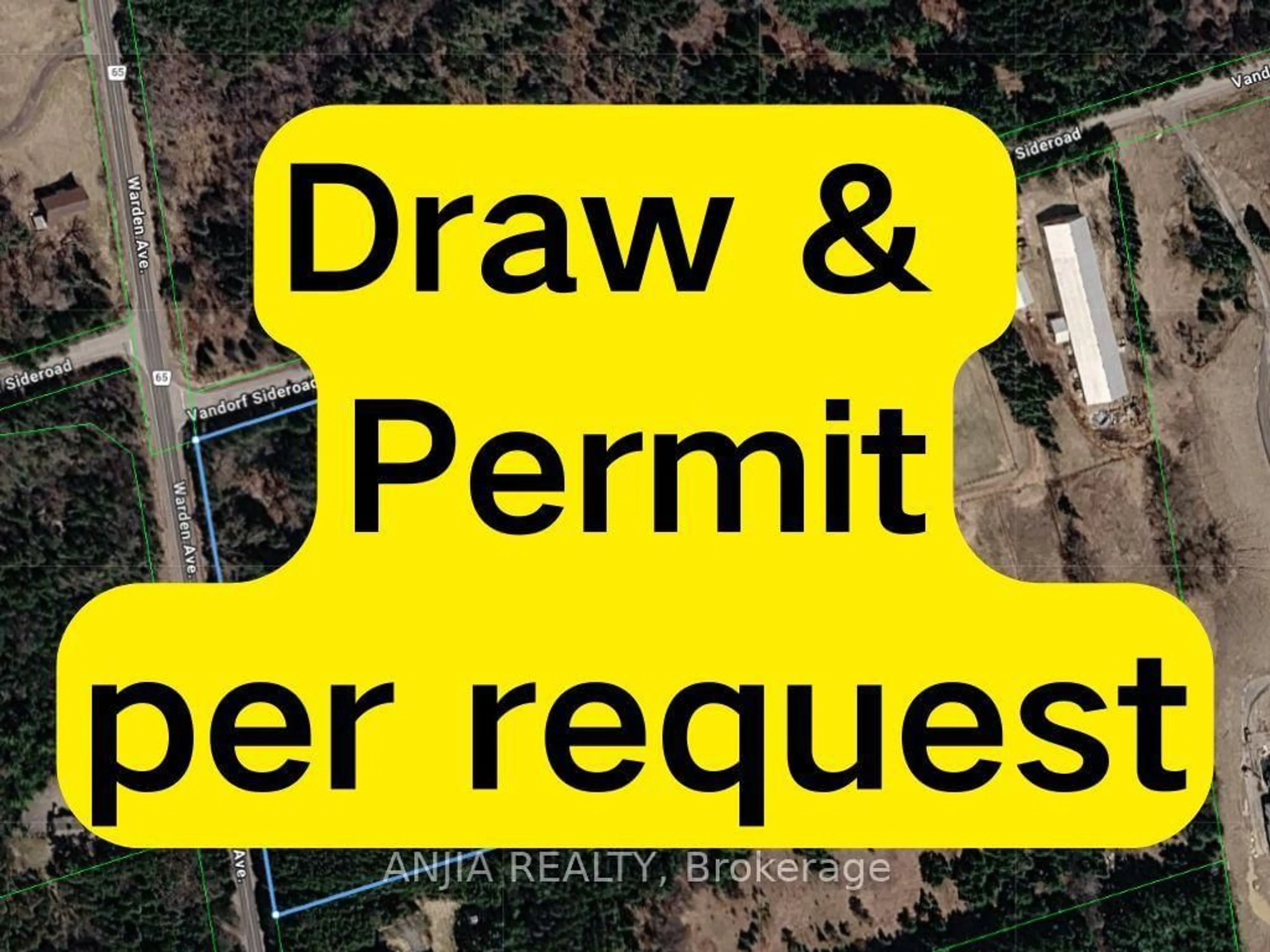 A pic from outside/outdoor area/front of a property/back of a property/a pic from drone, street for 14467 Warden Ave, Whitchurch-Stouffville Ontario L4A 3T7
