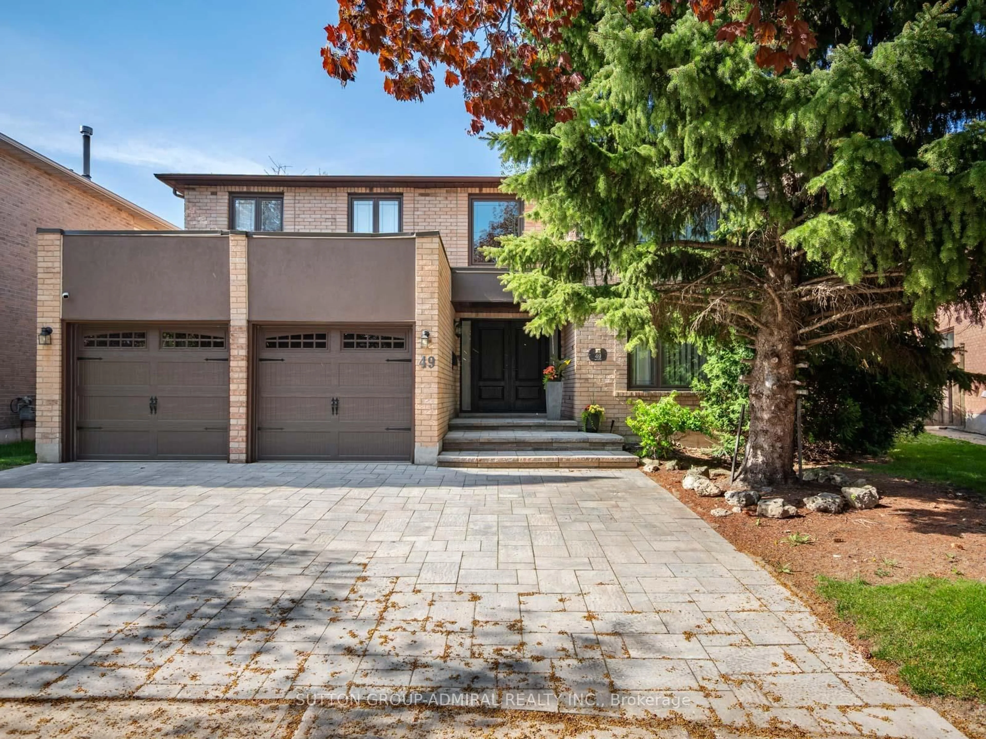 Home with brick exterior material, street for 49 Miriam Cres, Richmond Hill Ontario L4B 2P8