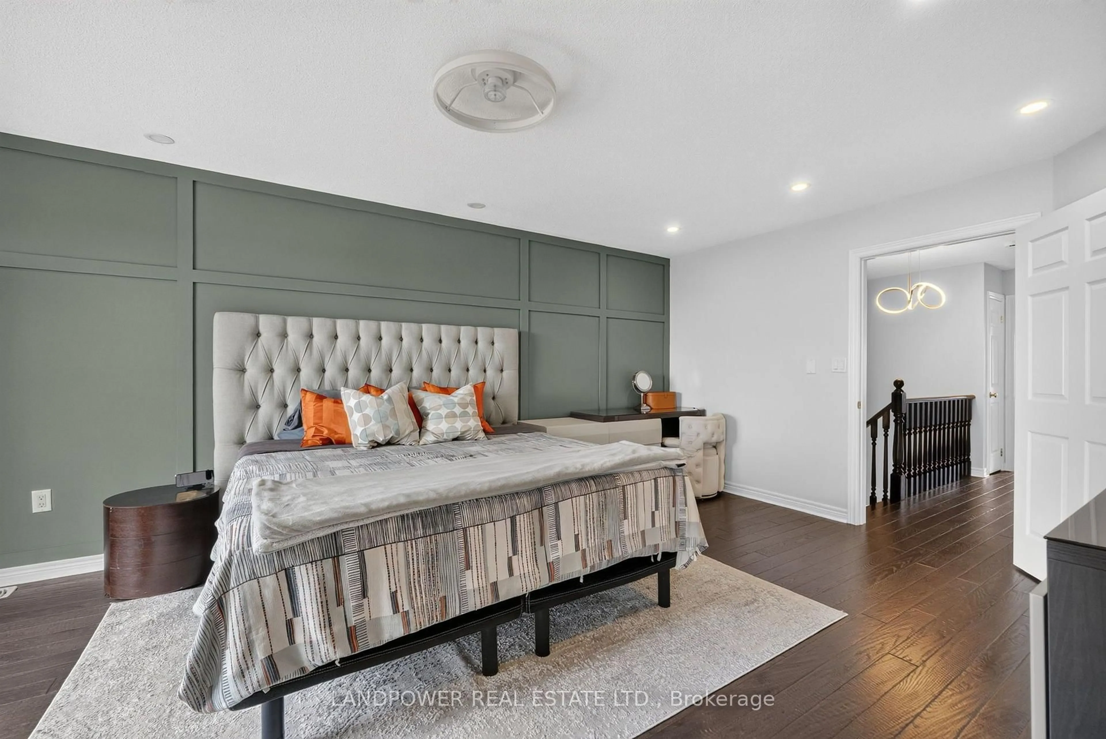 Bedroom with bed, unknown for 23 Donald Buttress Blvd, Markham Ontario L6C 0J6