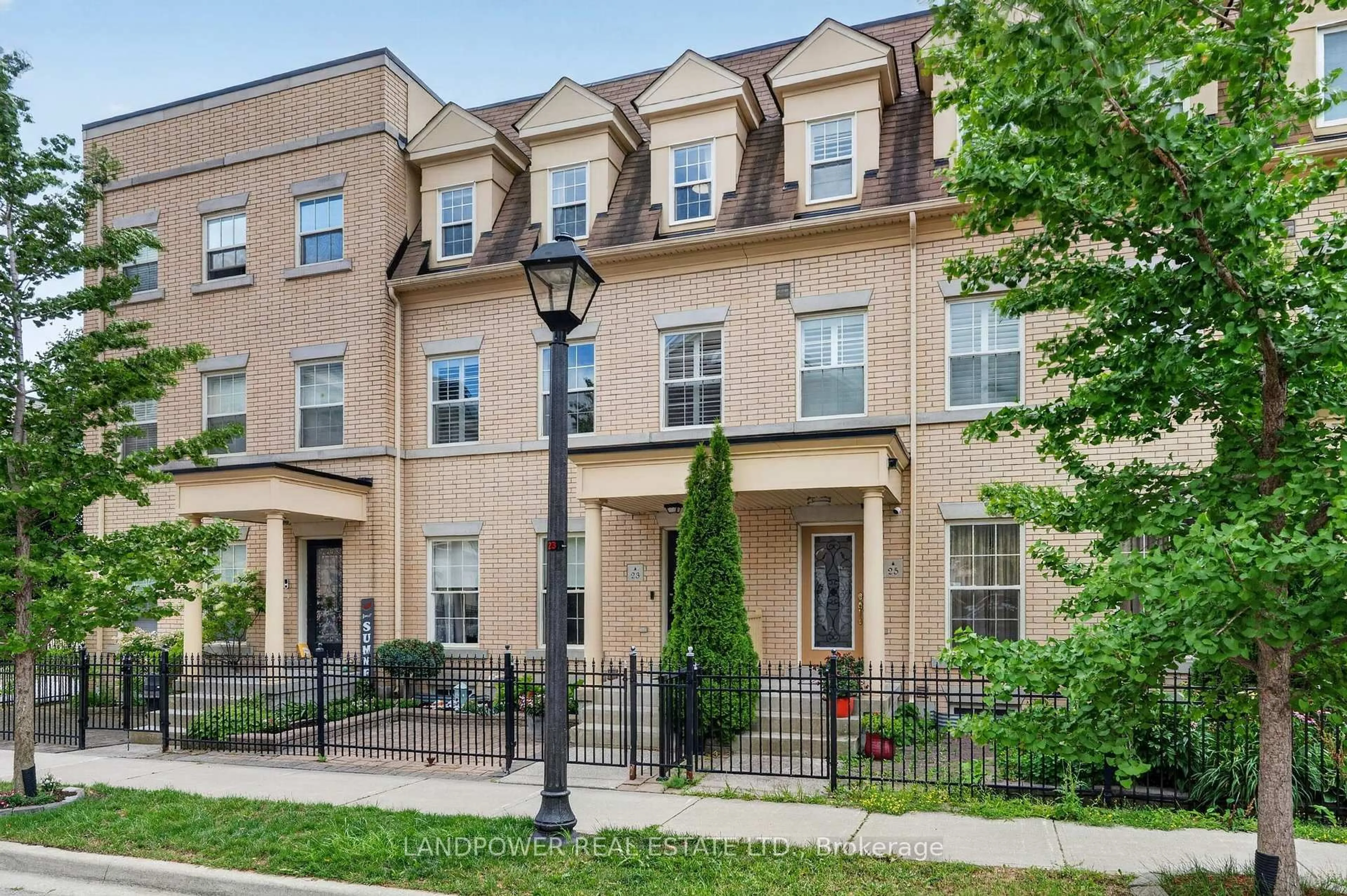 Home with brick exterior material, street for 23 Donald Buttress Blvd, Markham Ontario L6C 0J6