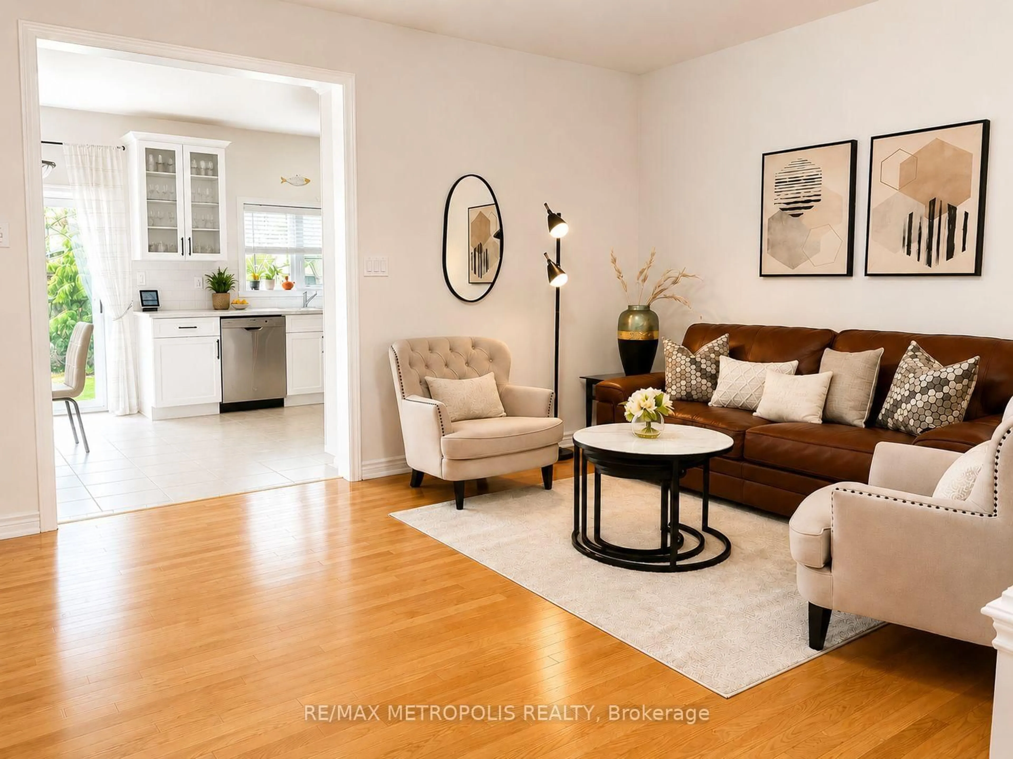 Living room with furniture, unknown for 58 Lady Loretta Lane, Vaughan Ontario L6A 4E9