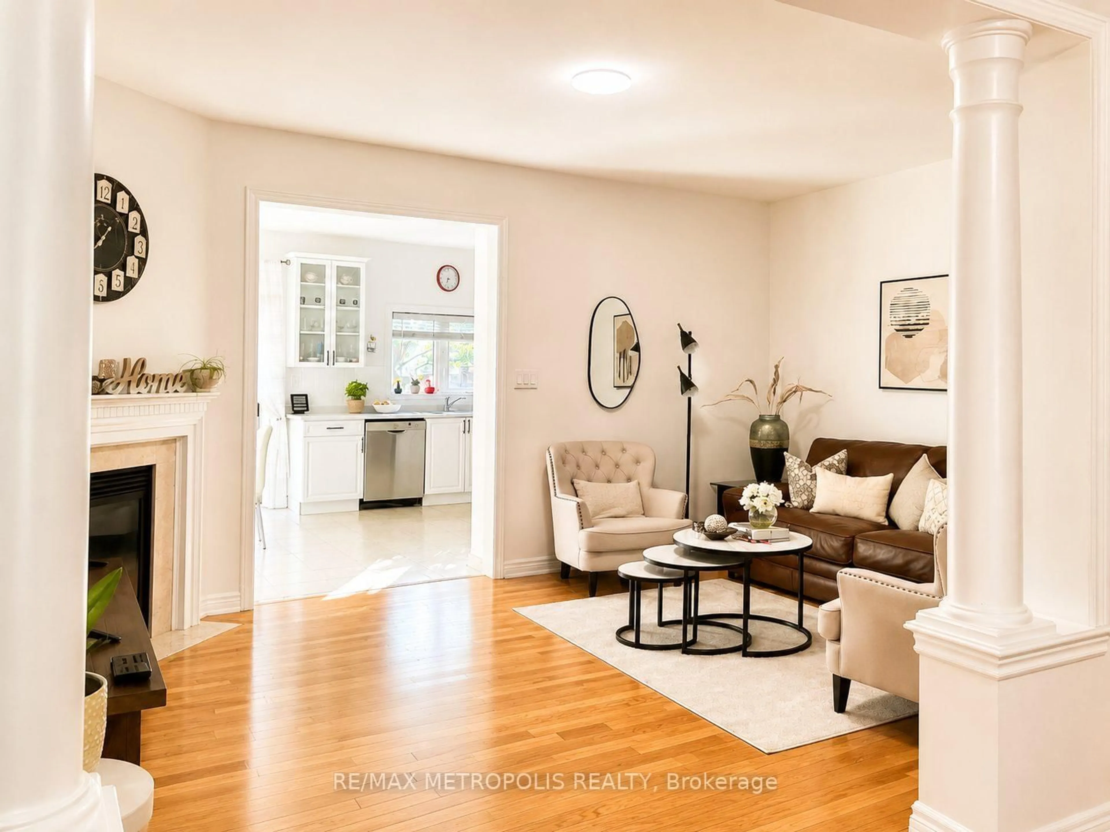 Living room with furniture, unknown for 58 Lady Loretta Lane, Vaughan Ontario L6A 4E9