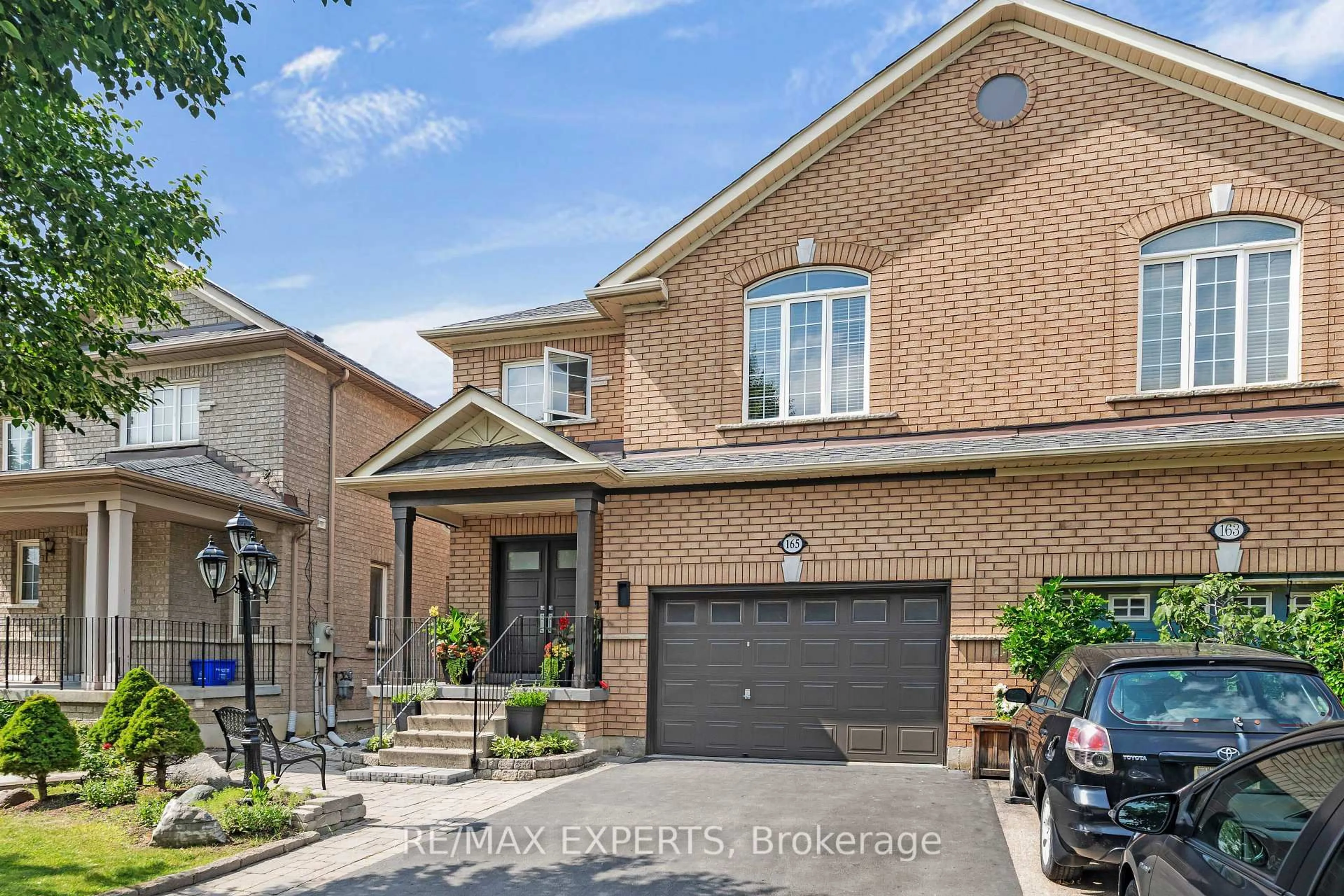 Home with brick exterior material, street for 165 Adventure Cres, Vaughan Ontario L6A 2Z7