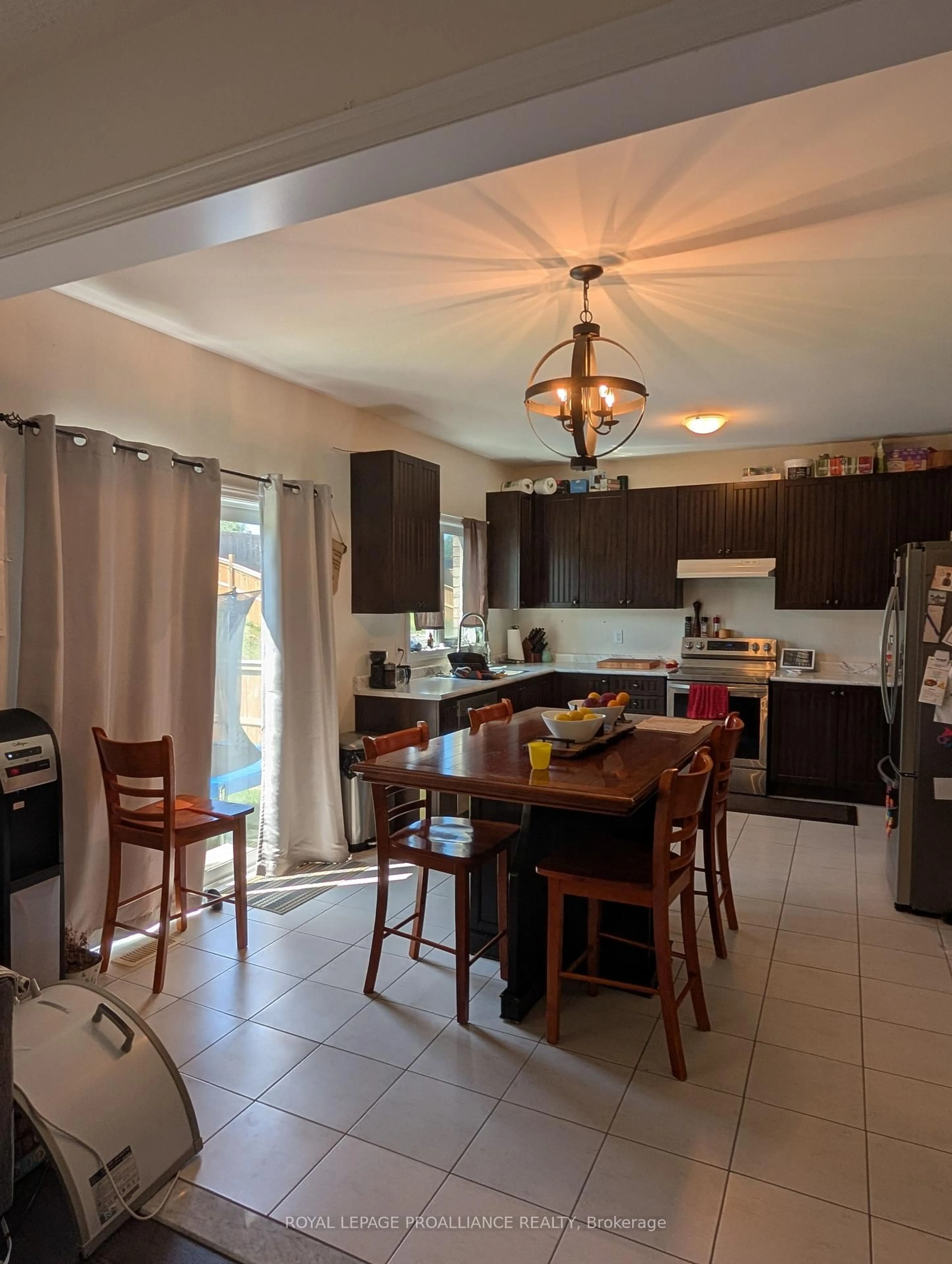 Open concept kitchen, ceramic/tile floor for 24 Terry Clayton Ave, Brock Ontario L0K 1B0