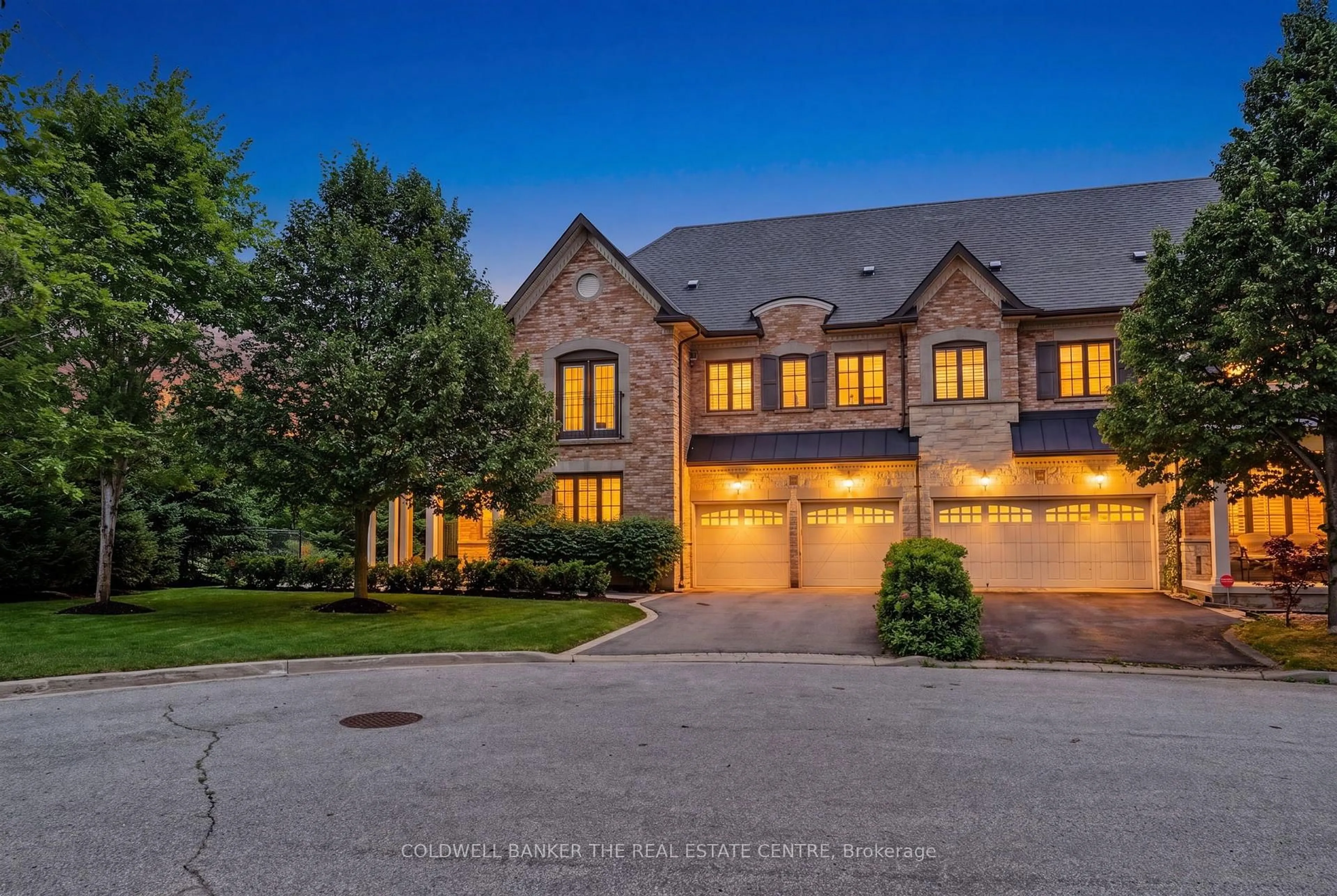 Home with brick exterior material, street for 64 Jenny Thompson Crt, Richmond Hill Ontario L4S 0E7