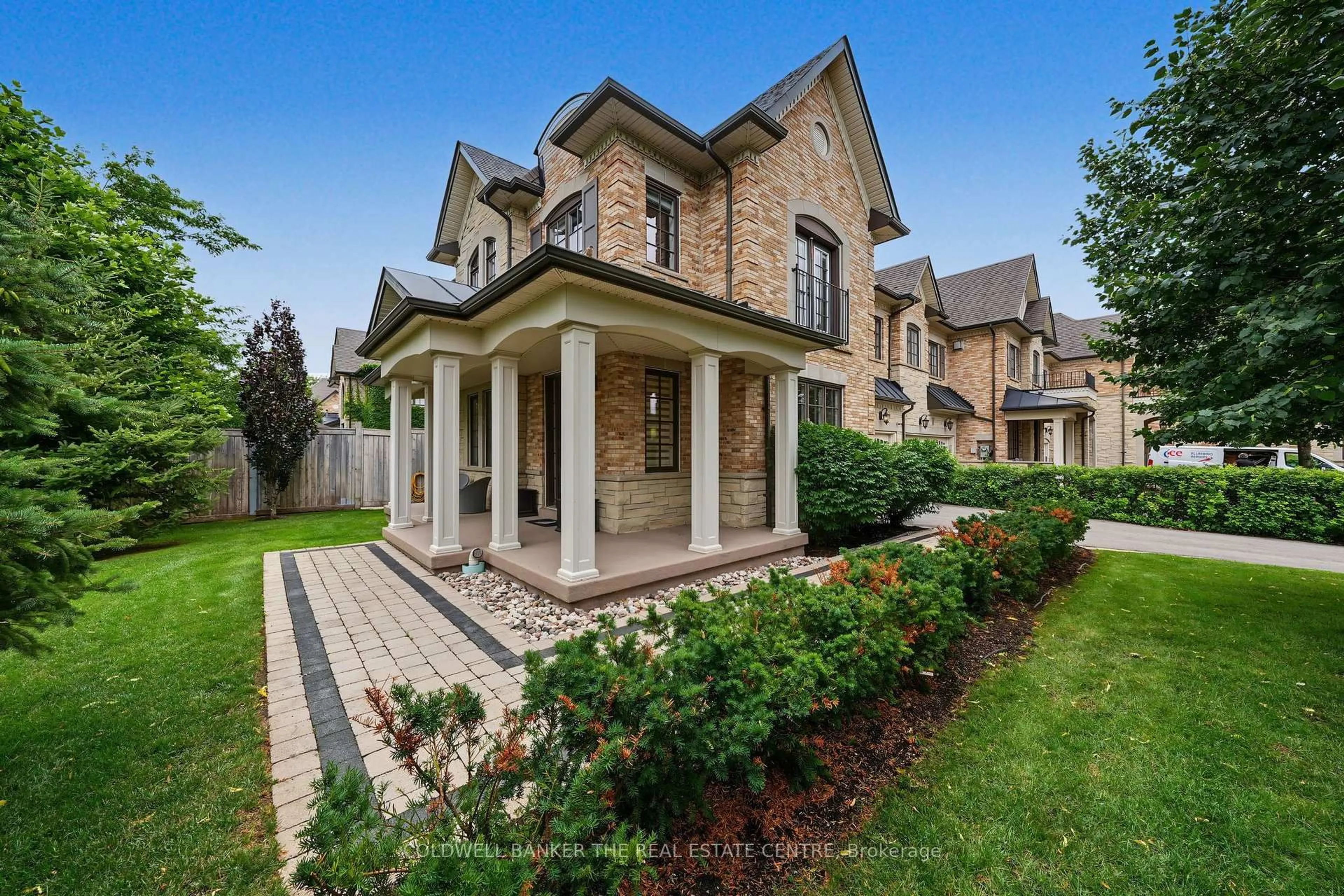 Home with brick exterior material, street for 64 Jenny Thompson Crt, Richmond Hill Ontario L4S 0E7