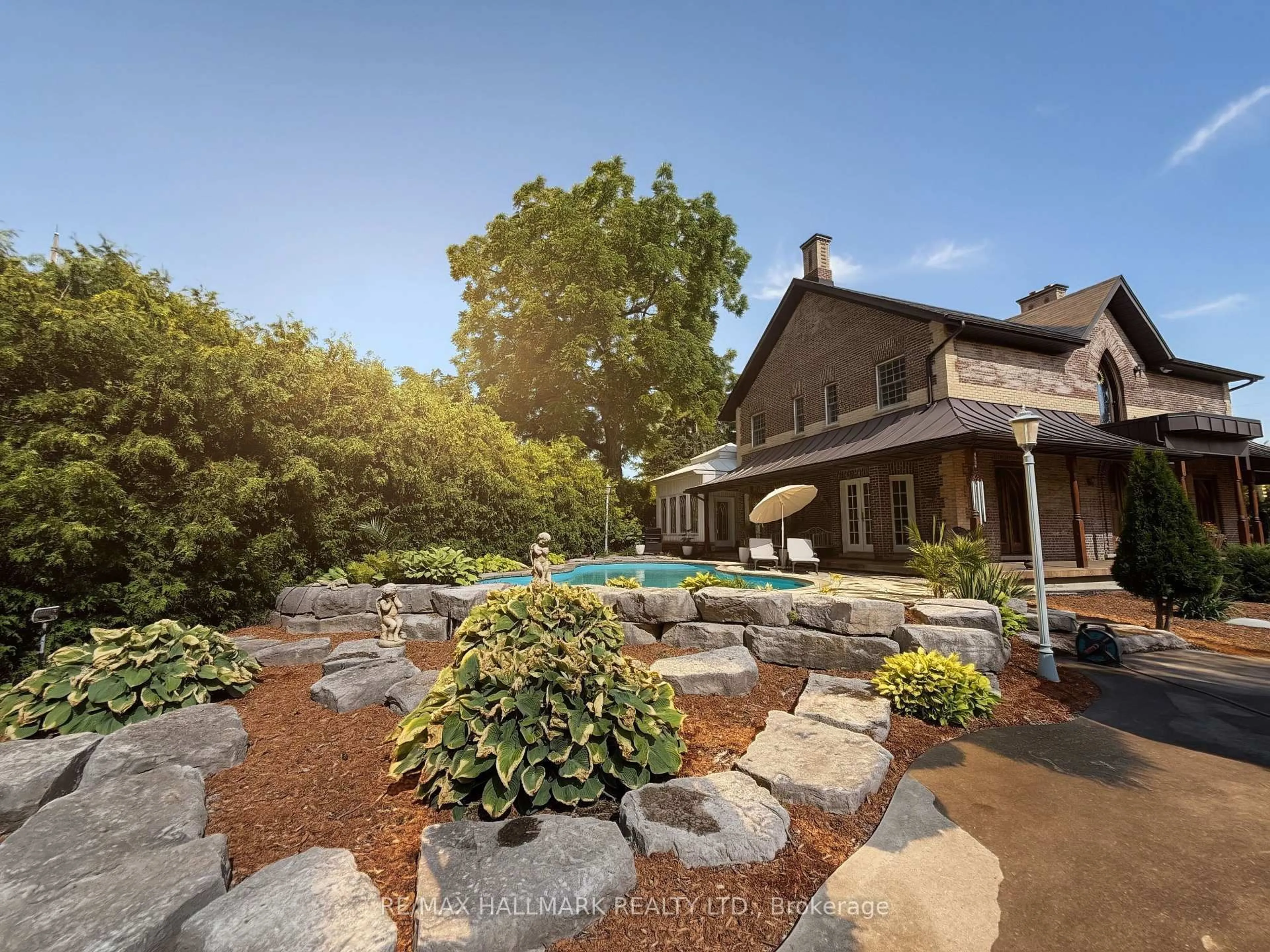 Patio, water/lake/river/ocean view for 12994 Weston Rd, King Ontario L7B 1K4