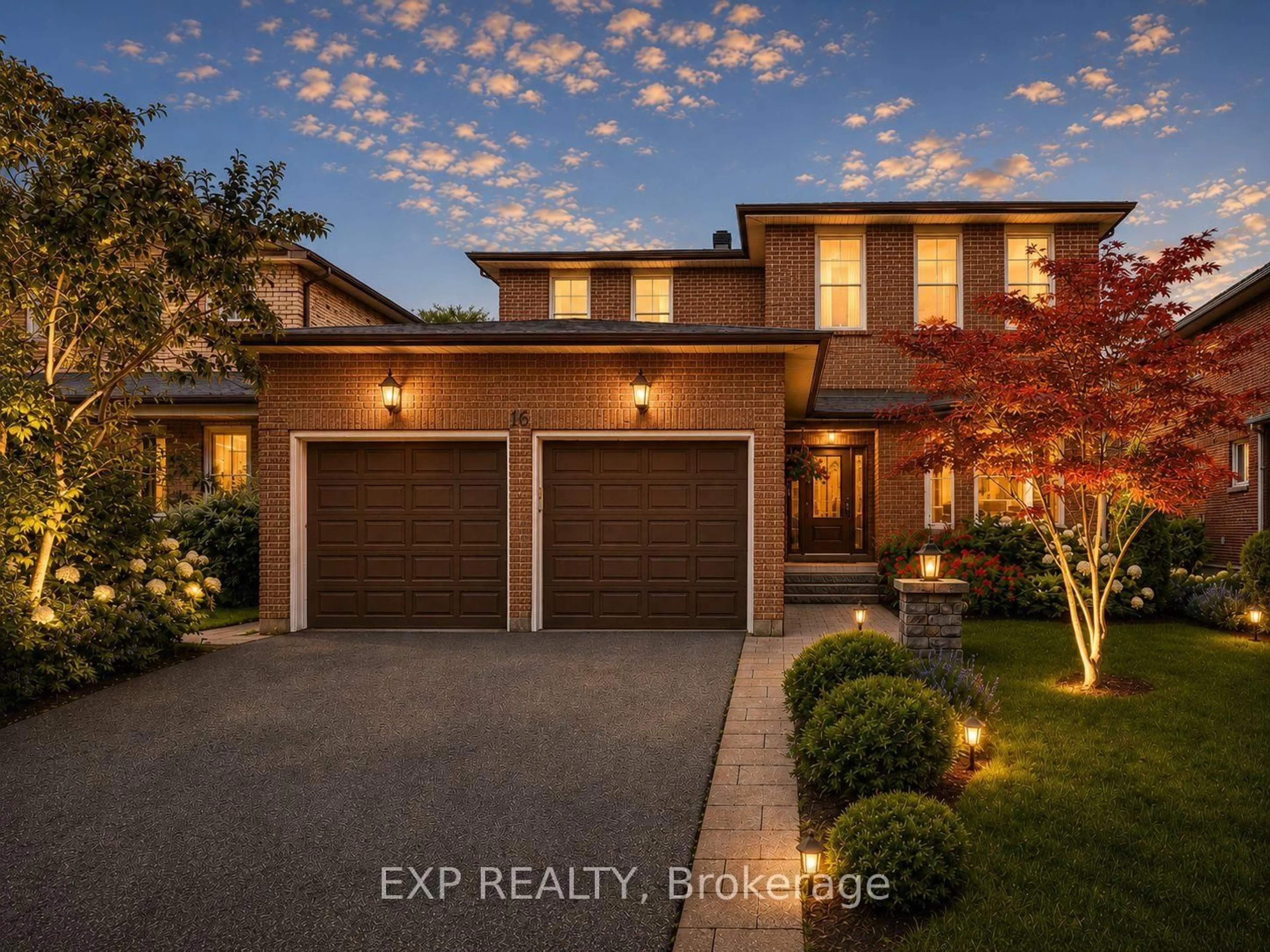 Home with brick exterior material, street for 16 Wainwright Ave, Richmond Hill Ontario L4C 5R5