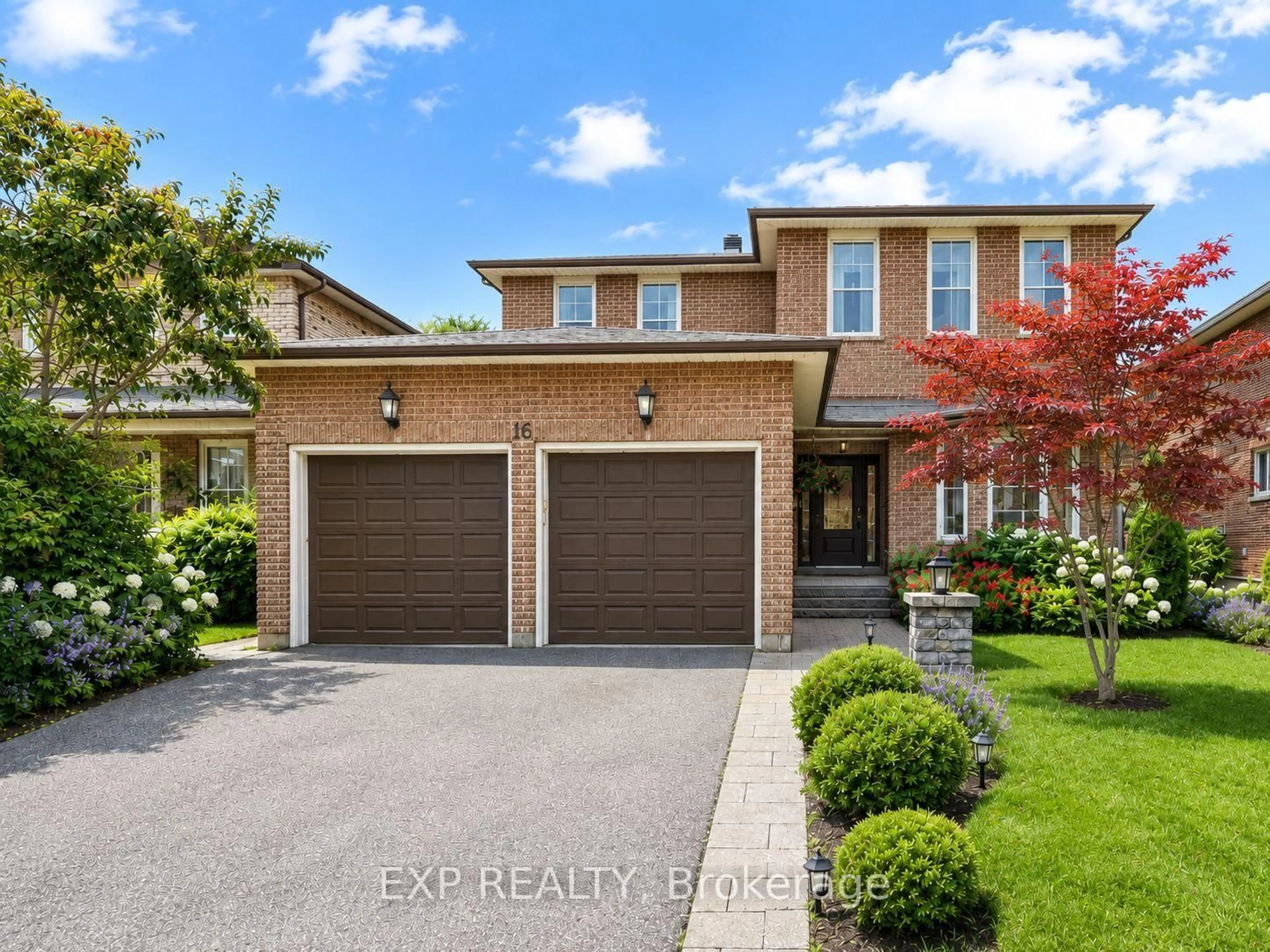 Home with brick exterior material, street for 16 Wainwright Ave, Richmond Hill Ontario L4C 5R5