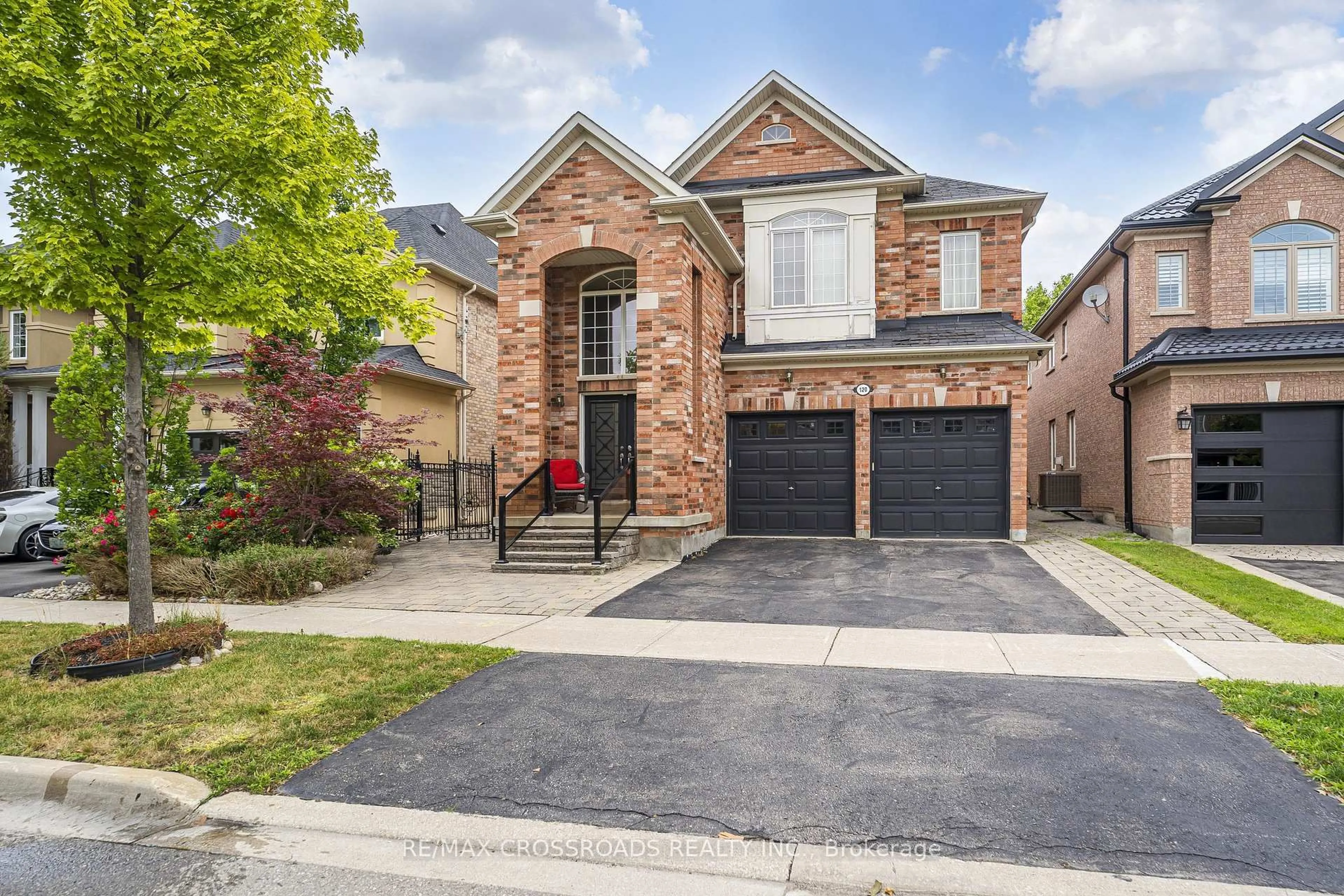 Home with brick exterior material, street for 120 Golden Orchard Rd, Vaughan Ontario L6A 0M7