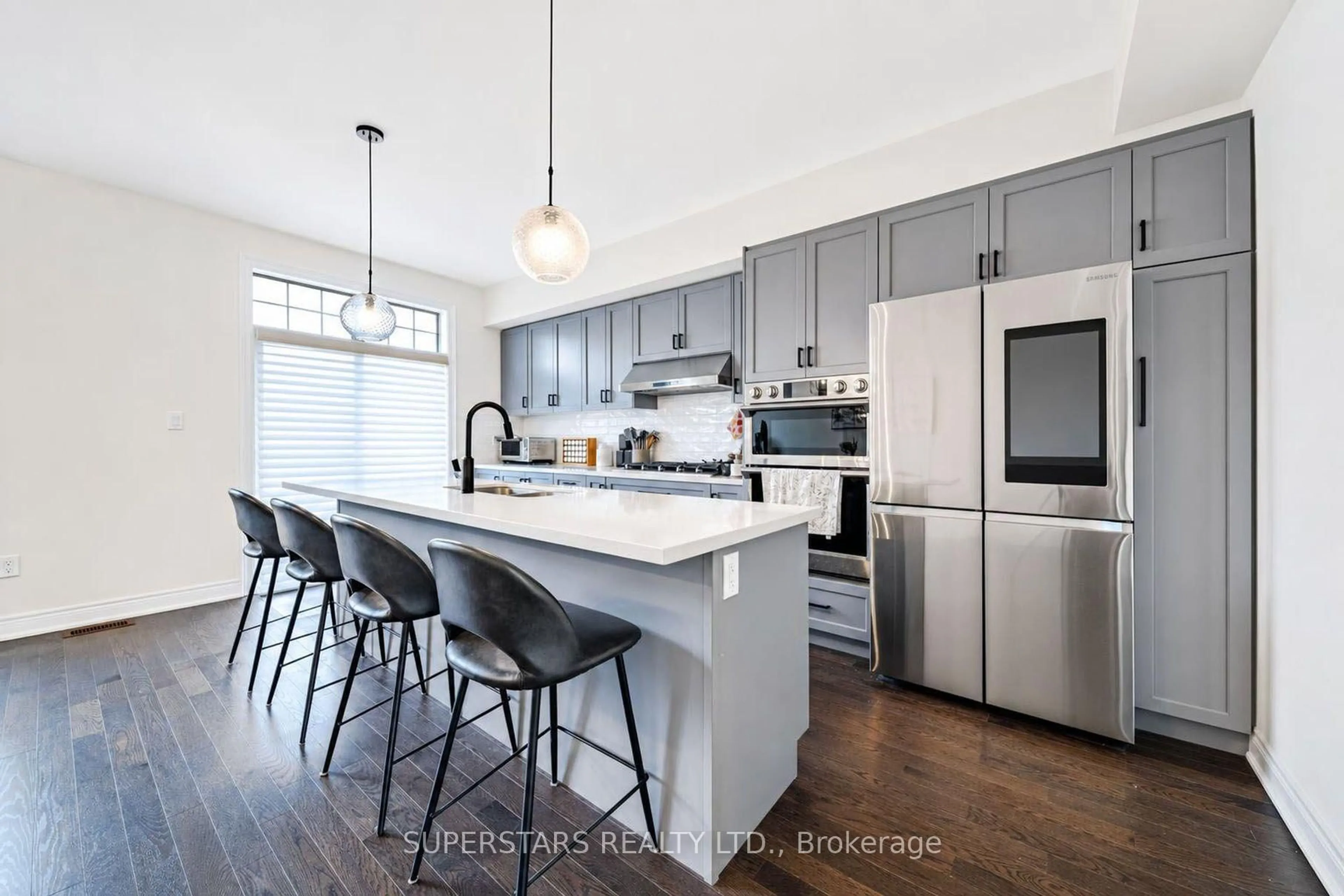 Open concept kitchen, unknown for 321 Kirkham Dr, Markham Ontario L3S 0E9