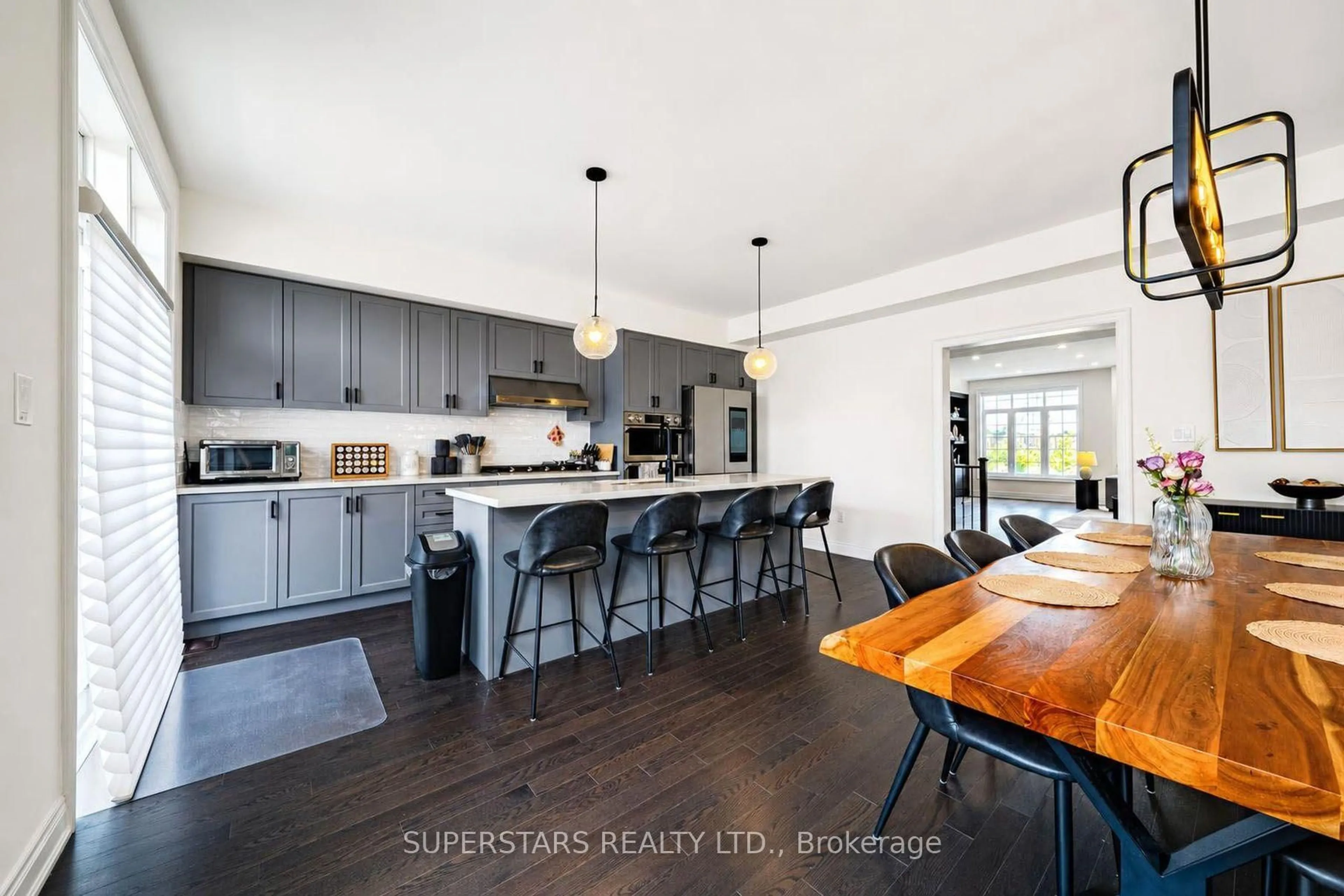 Open concept kitchen, unknown for 321 Kirkham Dr, Markham Ontario L3S 0E9