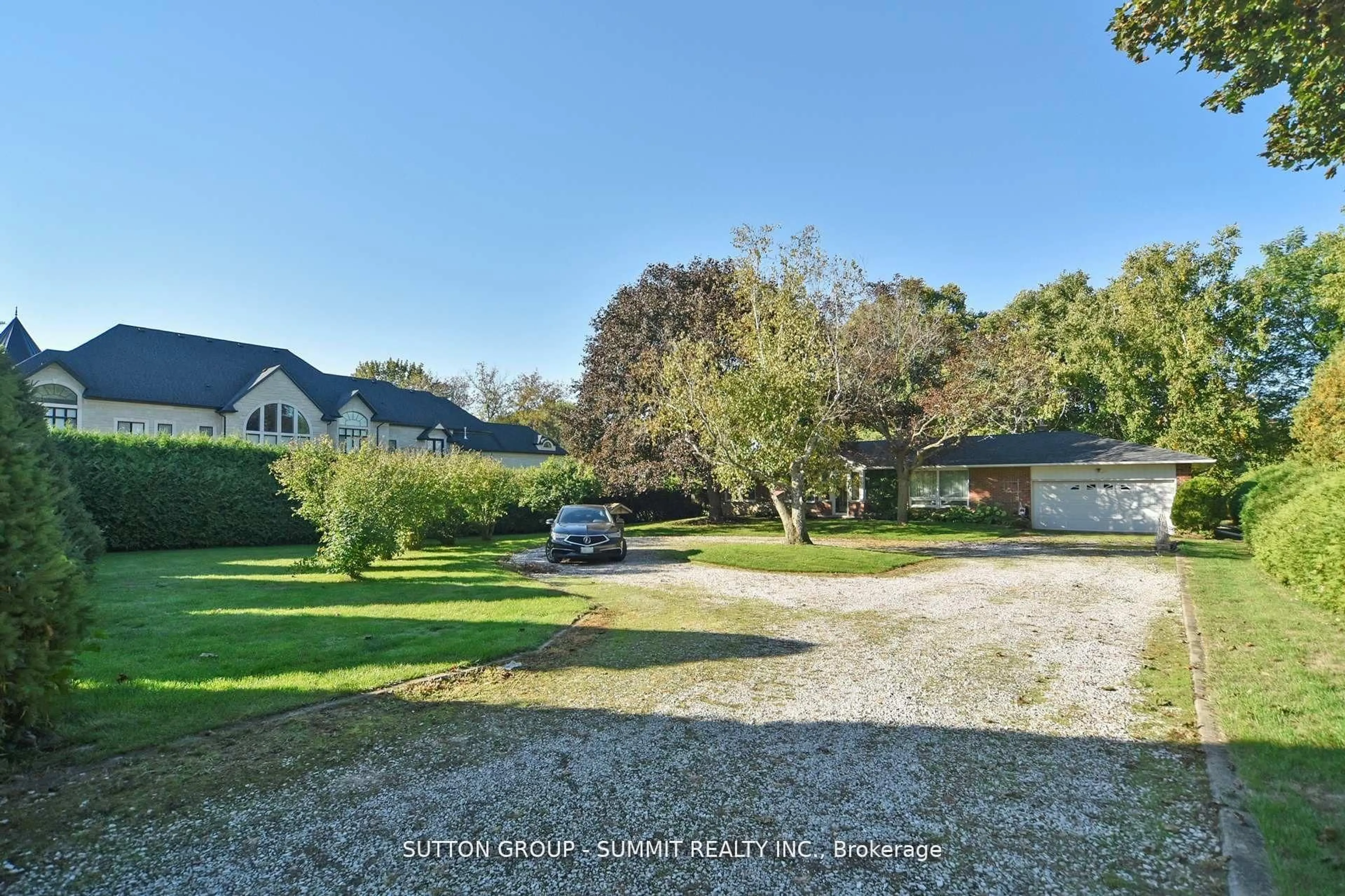 A pic from outside/outdoor area/front of a property/back of a property/a pic from drone, street for 7658 NINTH Line, Markham Ontario L6B 1A8